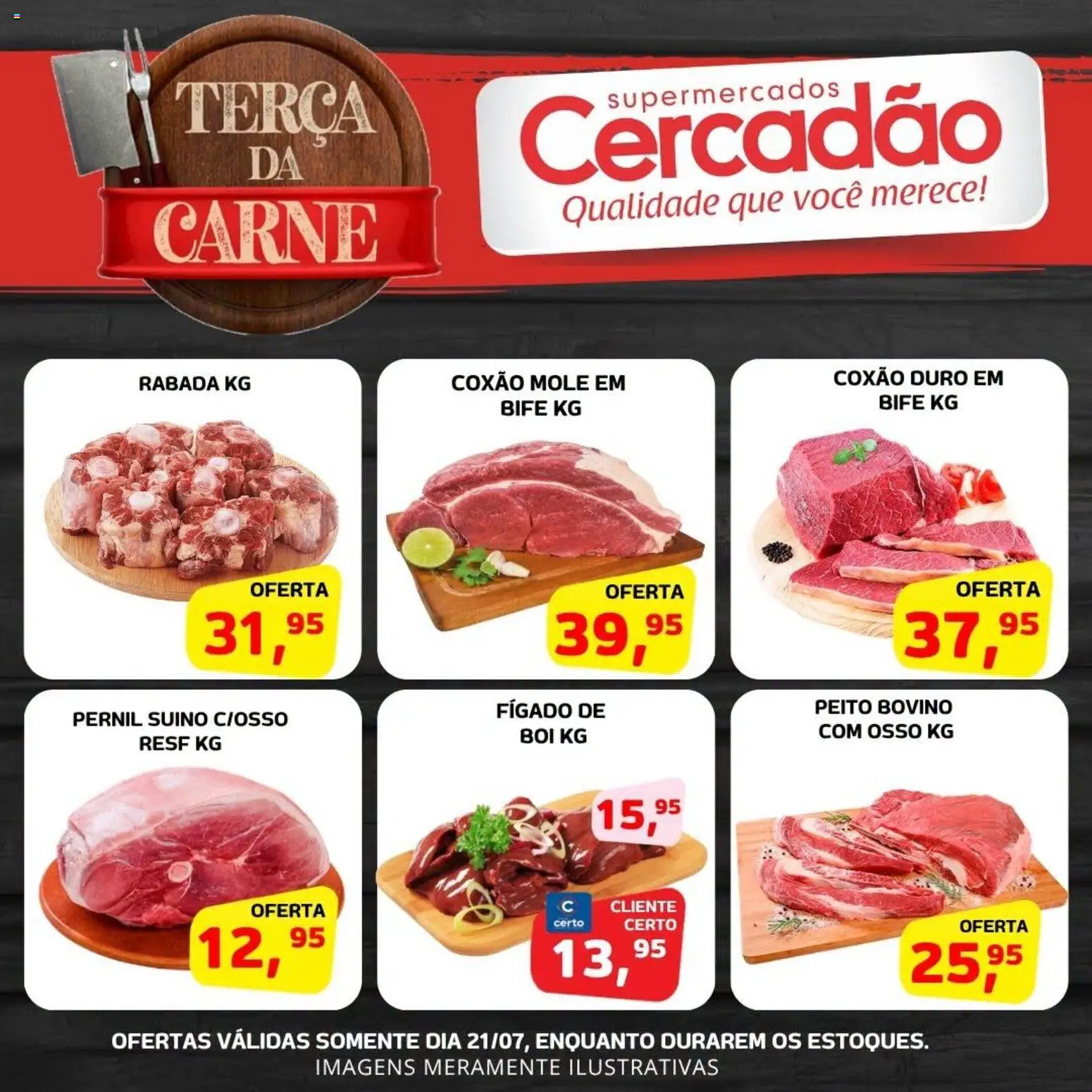 Pré-Visualização do folheto "Cercadão - Ofertas da semana" da loja Cercadão válido a partir de 21/07/2026