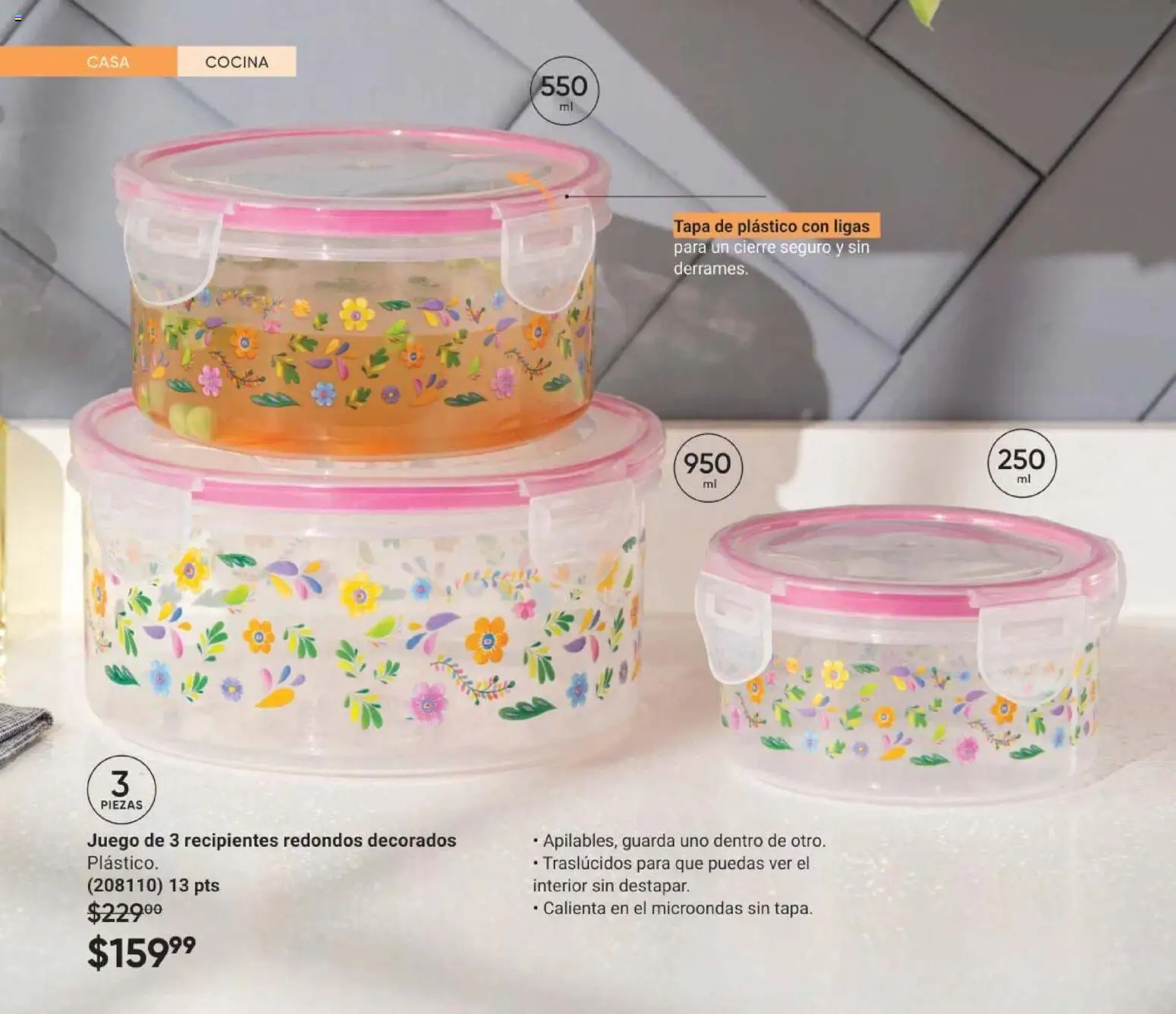 Vista previa las ofertas de la tienda AVON - AVON Casa & Estilo 8 2026 desde el 08/05/2026 - Juego, Microondas, Cocina