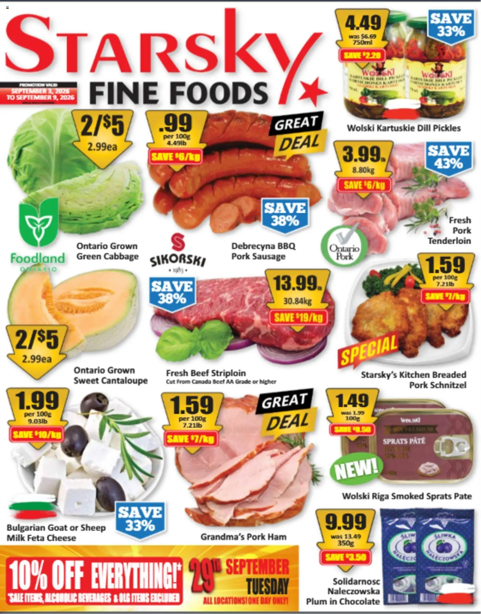Preview of leaflet Starsky weekly flyer / circulaire from shop Starsky is valid from Sep 03, 2026