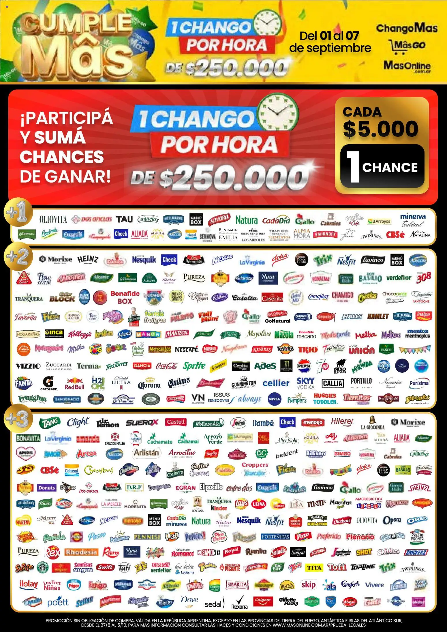 Vista previa del folleto de la tienda Changomas válido desde el 01/09/2026 