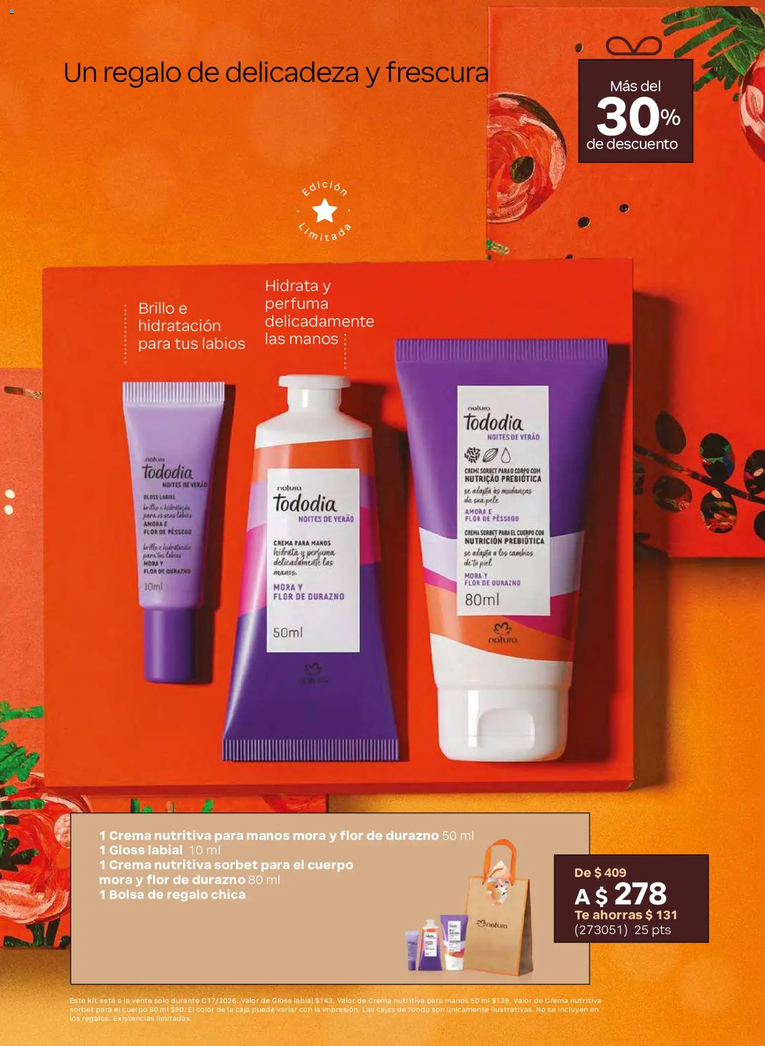 Vista previa las ofertas de la tienda Natura - Natura campaña 17 2026 desde el 07/11/2026 