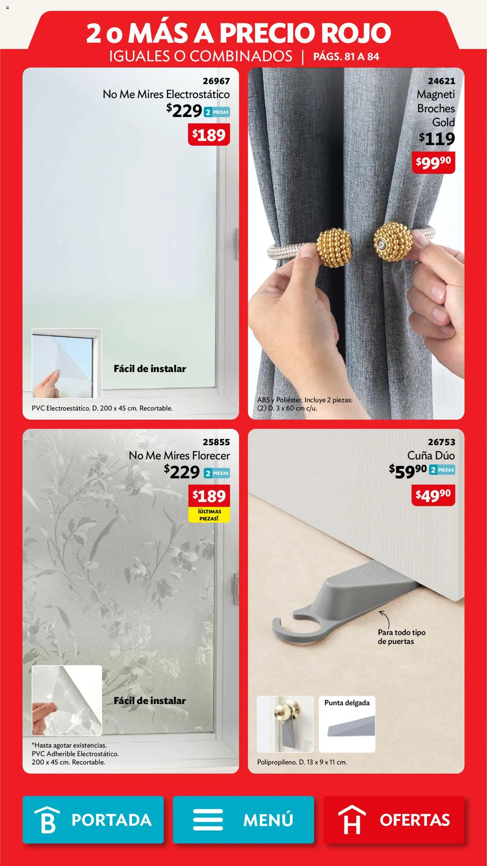 Vista previa las ofertas de la tienda Betterware - Betterware campaña 8 2026 desde el 03/08/2026 