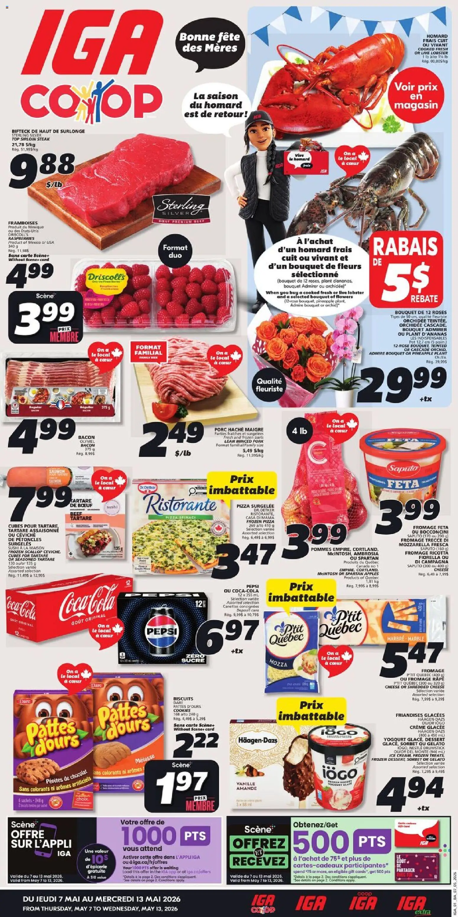 Preview of leaflet IGA circulaire - New Brunswick from shop IGA is valid from May 07, 2026