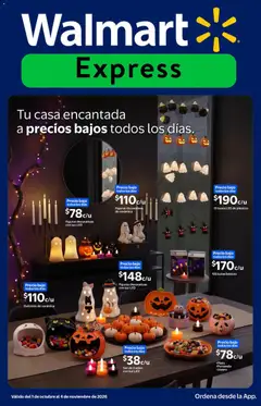 Vista previa las ofertas de la tienda Walmart Express - Walmart Express folleto Halloween desde el 01/10/2026 