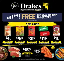 Preview of catalogue Drakes catalogue South Australia from shop Drakes valid 07/10/2026