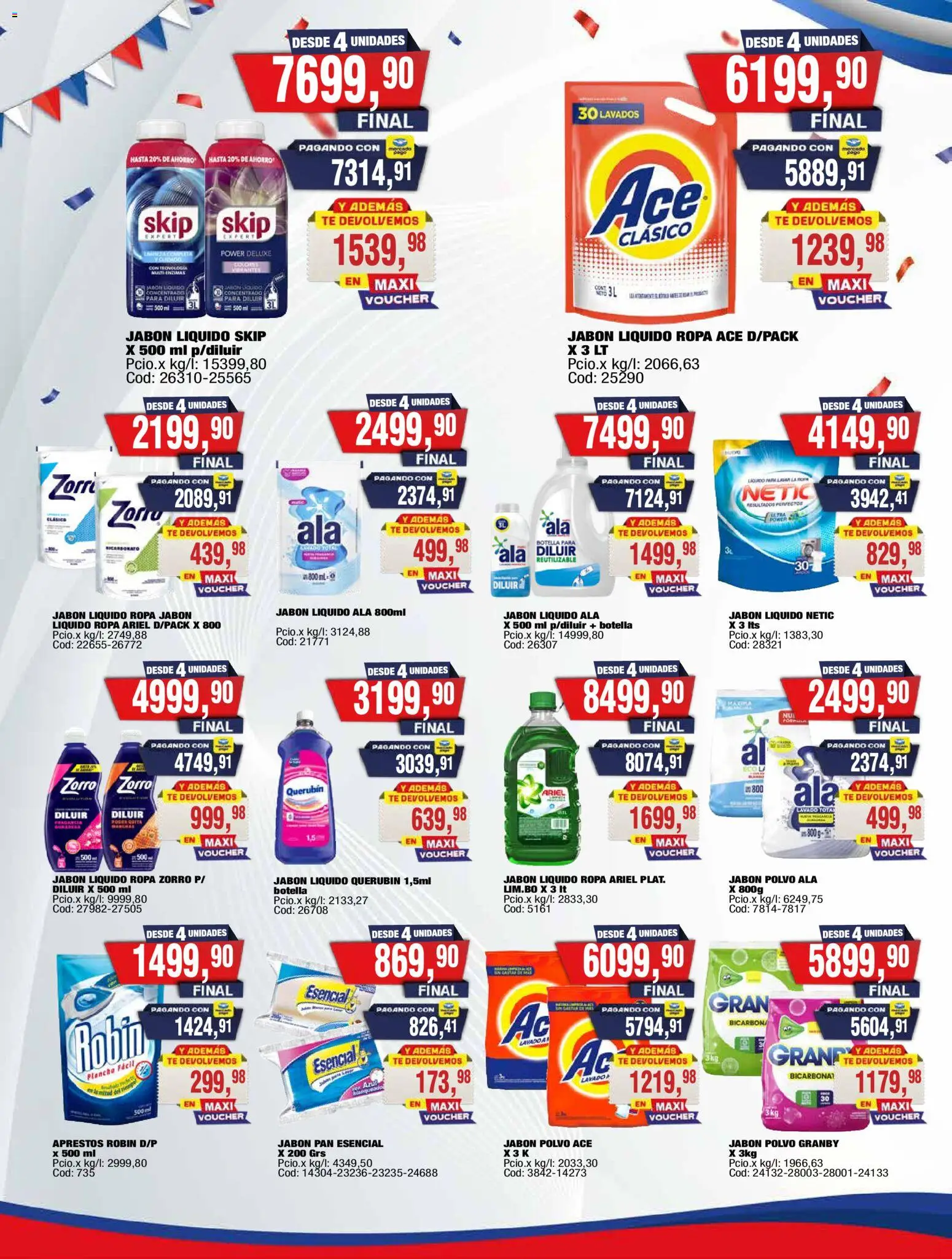 Vista previa del folleto de la tienda Maxiconsumo válido desde el 03/08/2026 