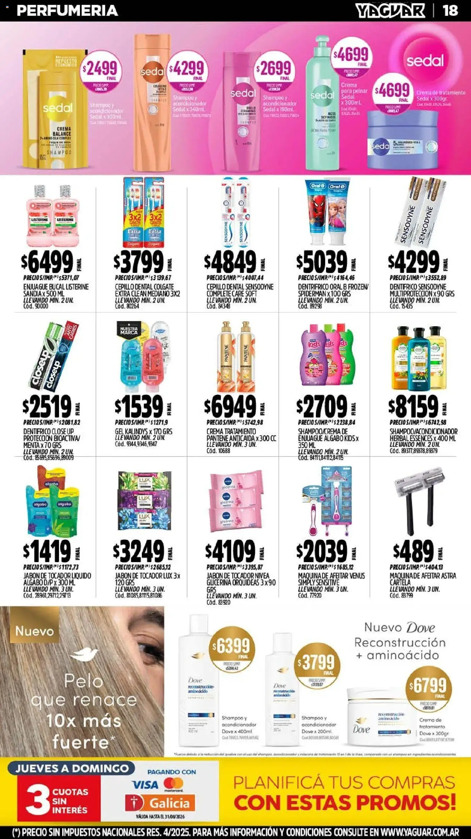 Vista previa del folleto de la tienda Yaguar válido desde el 03/08/2026 