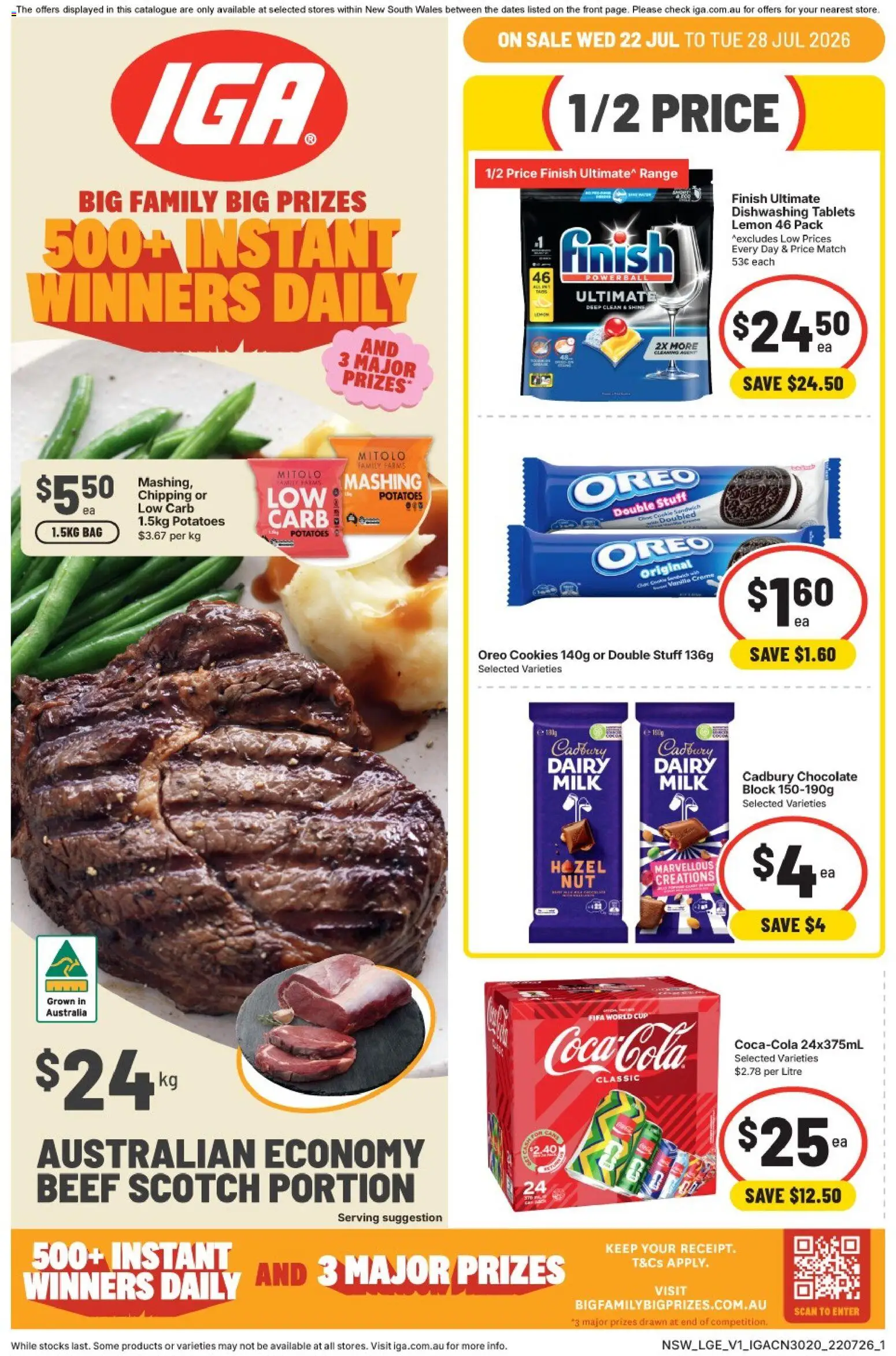 Preview of catalogue IGA catalogue from shop IGA valid 22/07/2026