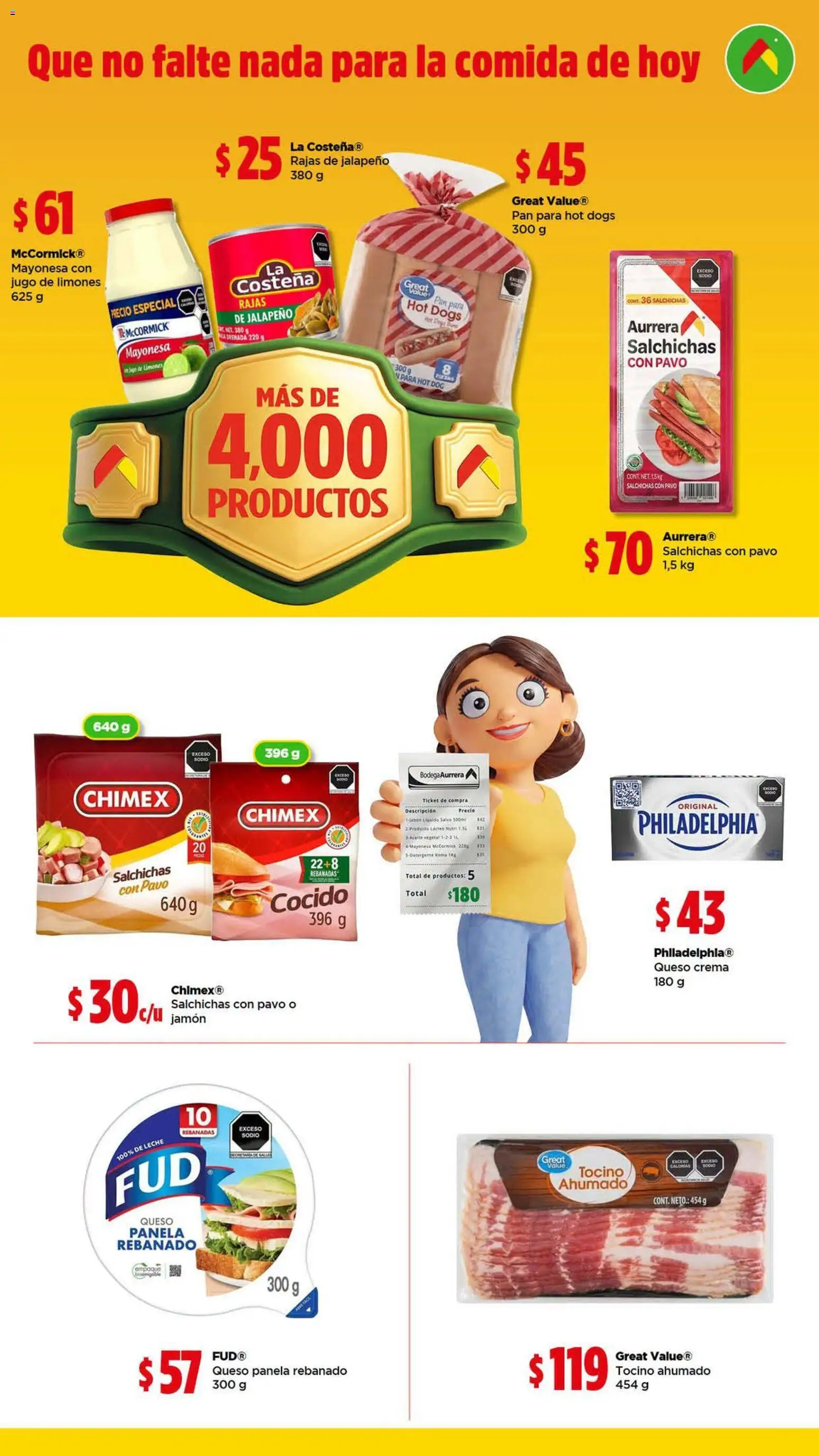 Vista previa las ofertas de la tienda Bodega Aurrerá - Bodega Aurrerá folleto desde el 20/08/2026 
