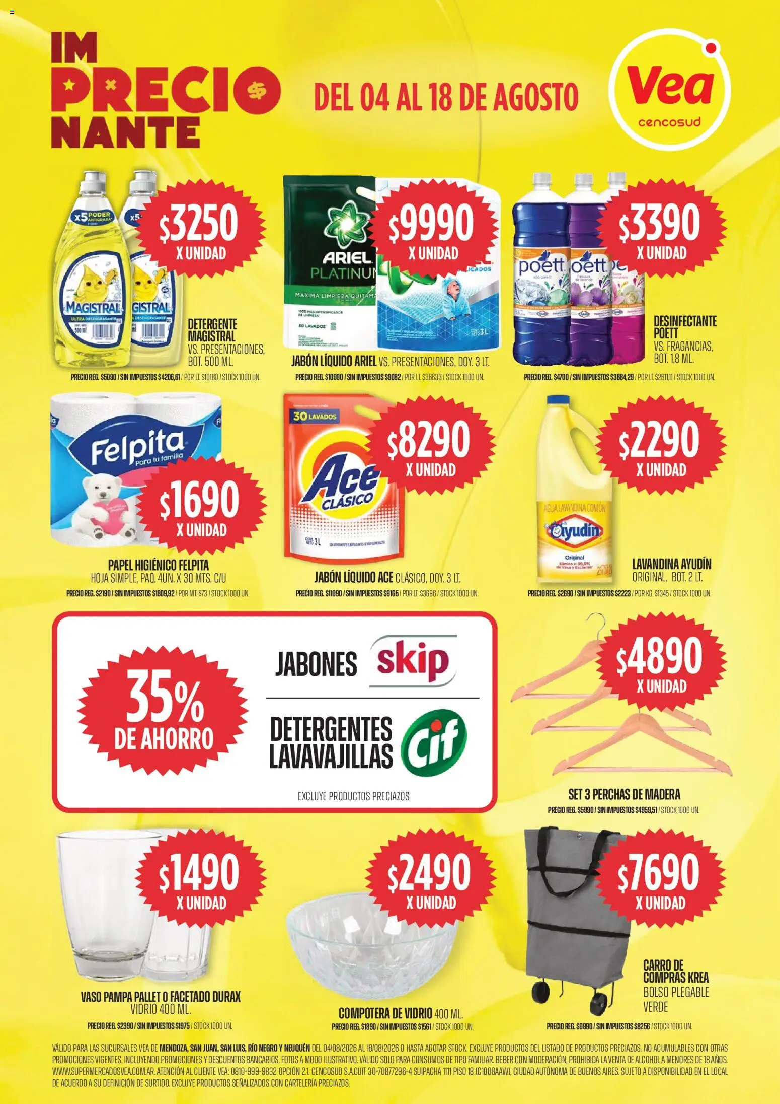 Vista previa del folleto de la tienda Vea válido desde el 04/08/2026 