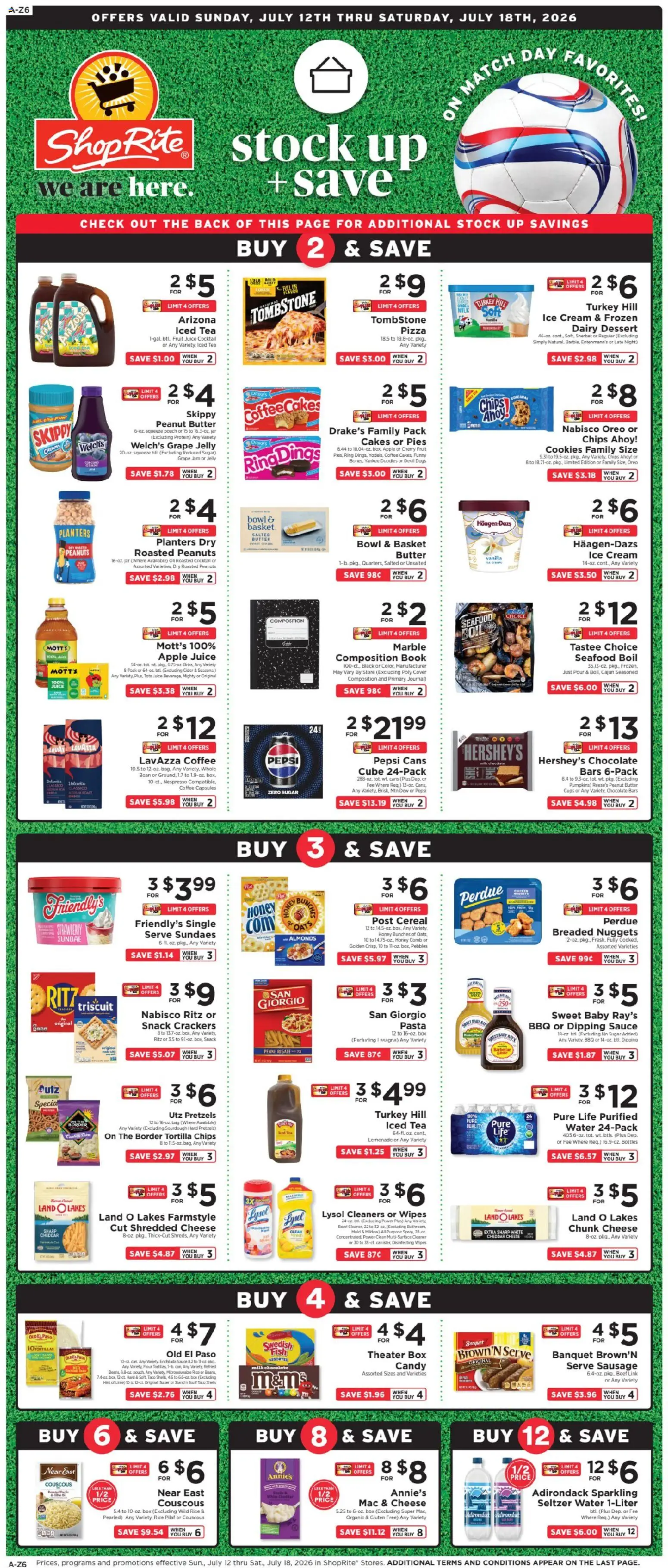 Ad Preview of ShopRite ShopRite Weekly Ad from 07/12/2026
