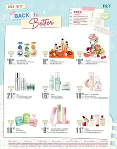 Un aperçu du dépliant T&T Supermarket flyer - Back to Better du magasin T&T Supermarket est valide à partir 21 août 2026