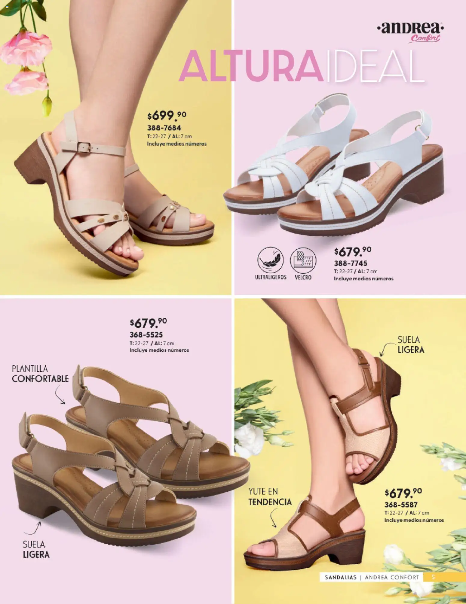 Vista previa las ofertas de la tienda Andrea - Catálogo Calzado Confort desde el 25/01/2026 