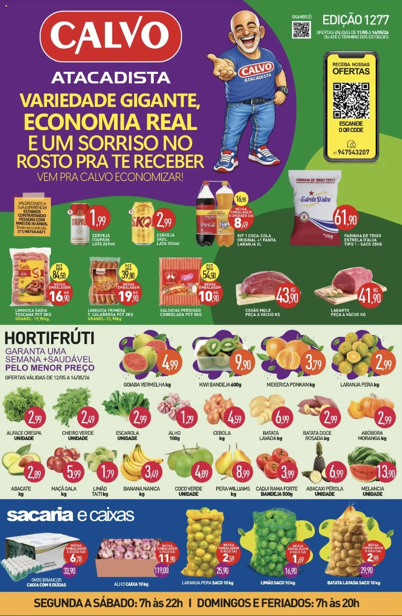 Pré-Visualização do folheto "Calvo Atacadista - Ofertas da semana" da loja Calvo Atacadista válido a partir de 12/05/2026