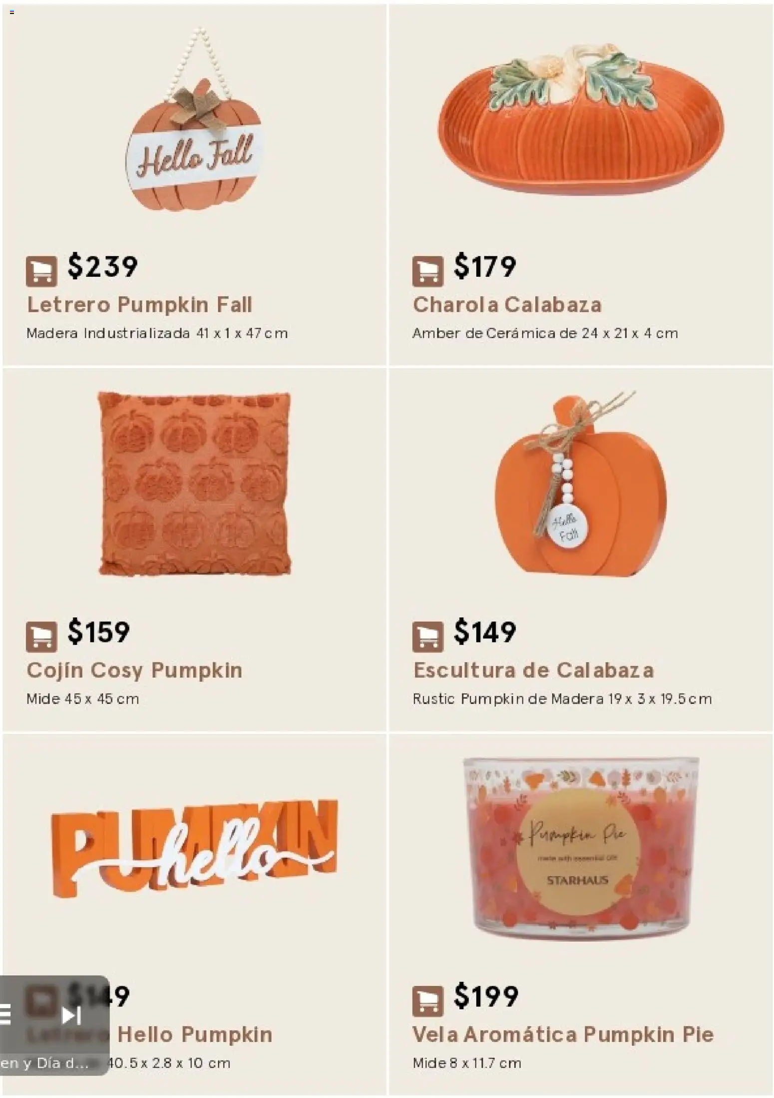 Vista previa las ofertas de la tienda Coppel - Coppel catálogo Starhaus Otoño Invierno desde el 17/08/2026 