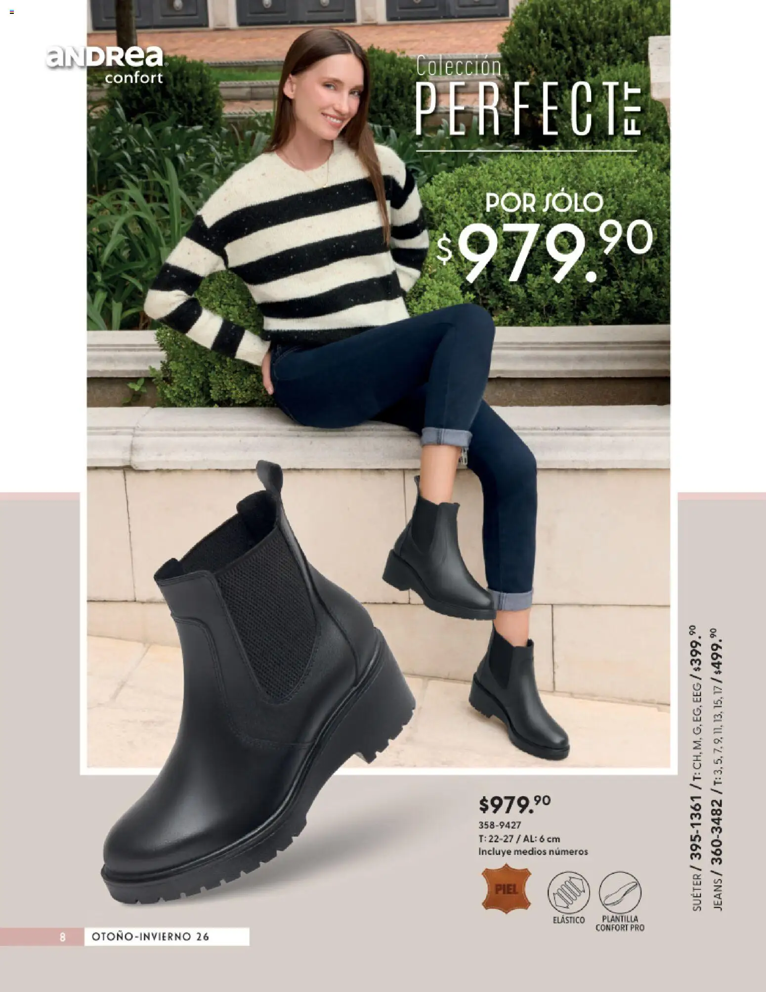 Vista previa las ofertas de la tienda Andrea - Andrea catálogo Calzado Confort desde el 23/08/2026 