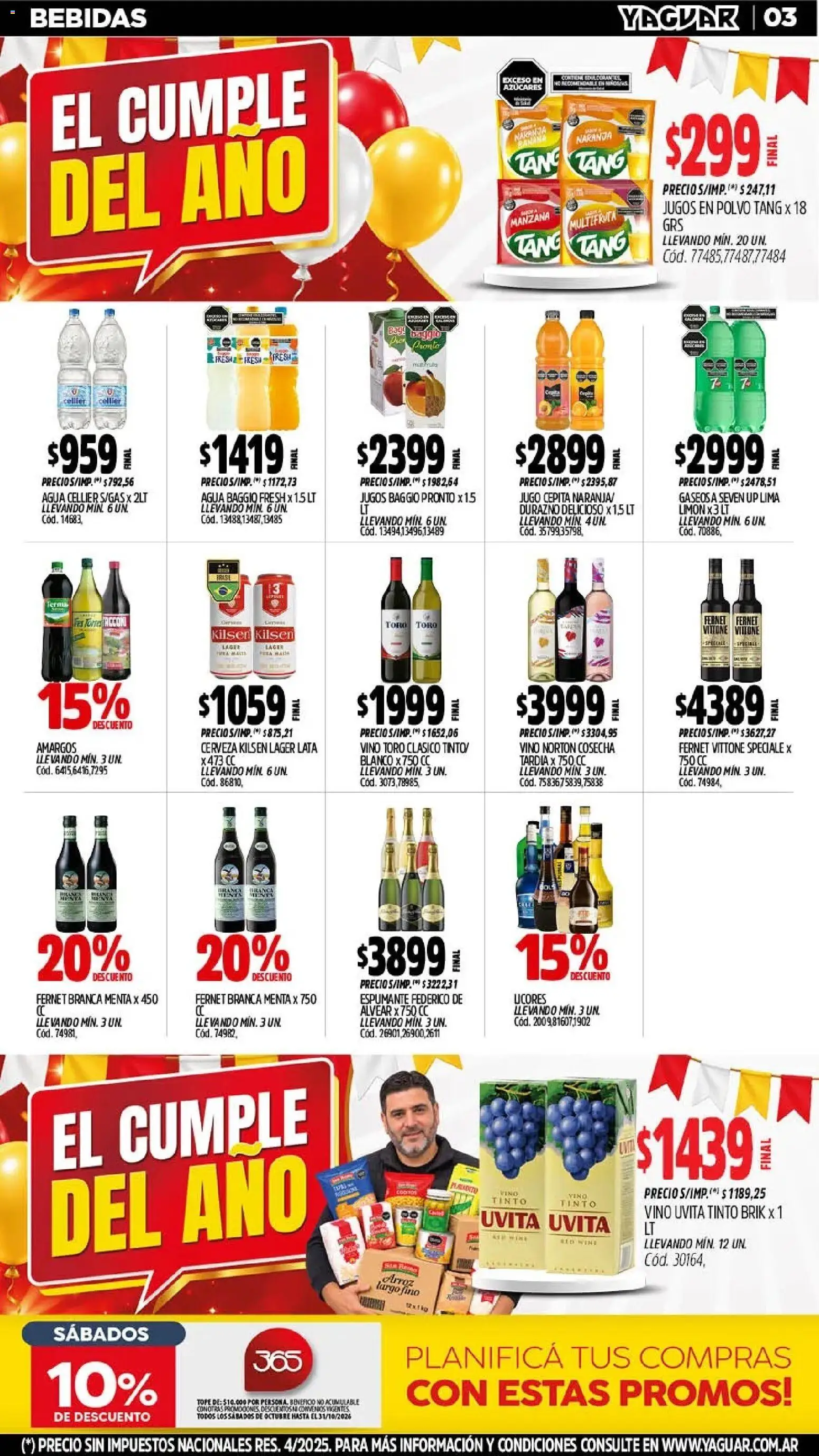 Vista previa del folleto de la tienda Yaguar válido desde el 19/10/2026 