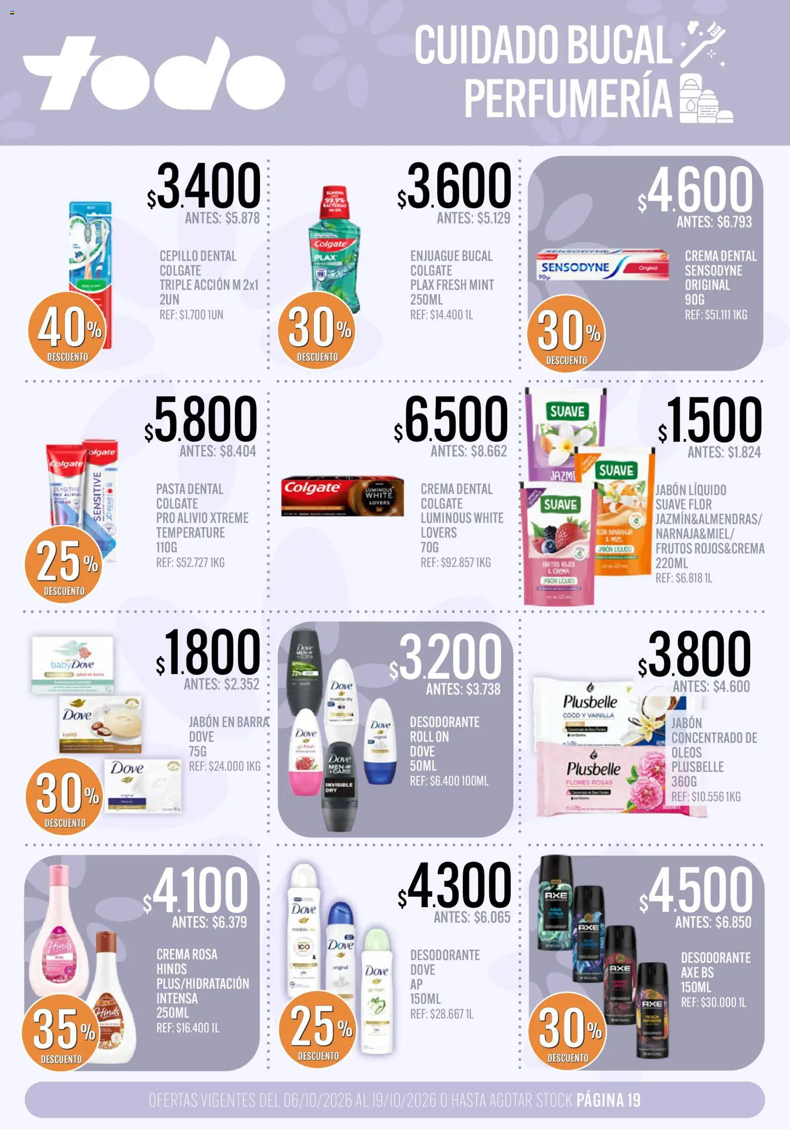 Vista previa del folleto de la tienda Supermercados TODO válido desde el 06/10/2026 