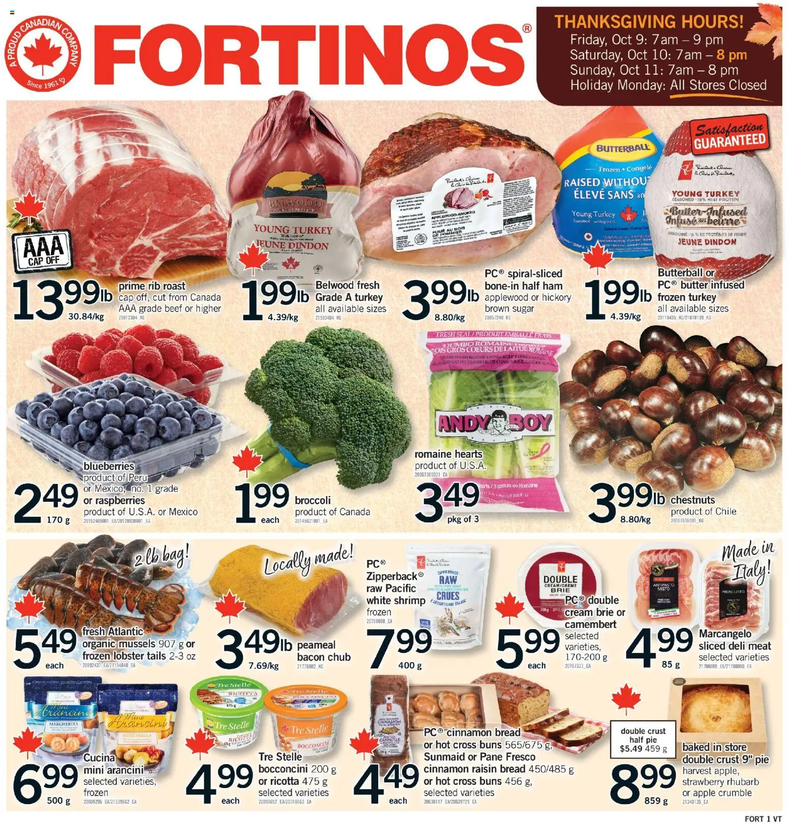 Preview of leaflet Fortinos weekly flyer / circulaire from shop Fortinos is valid from Oct 08, 2026