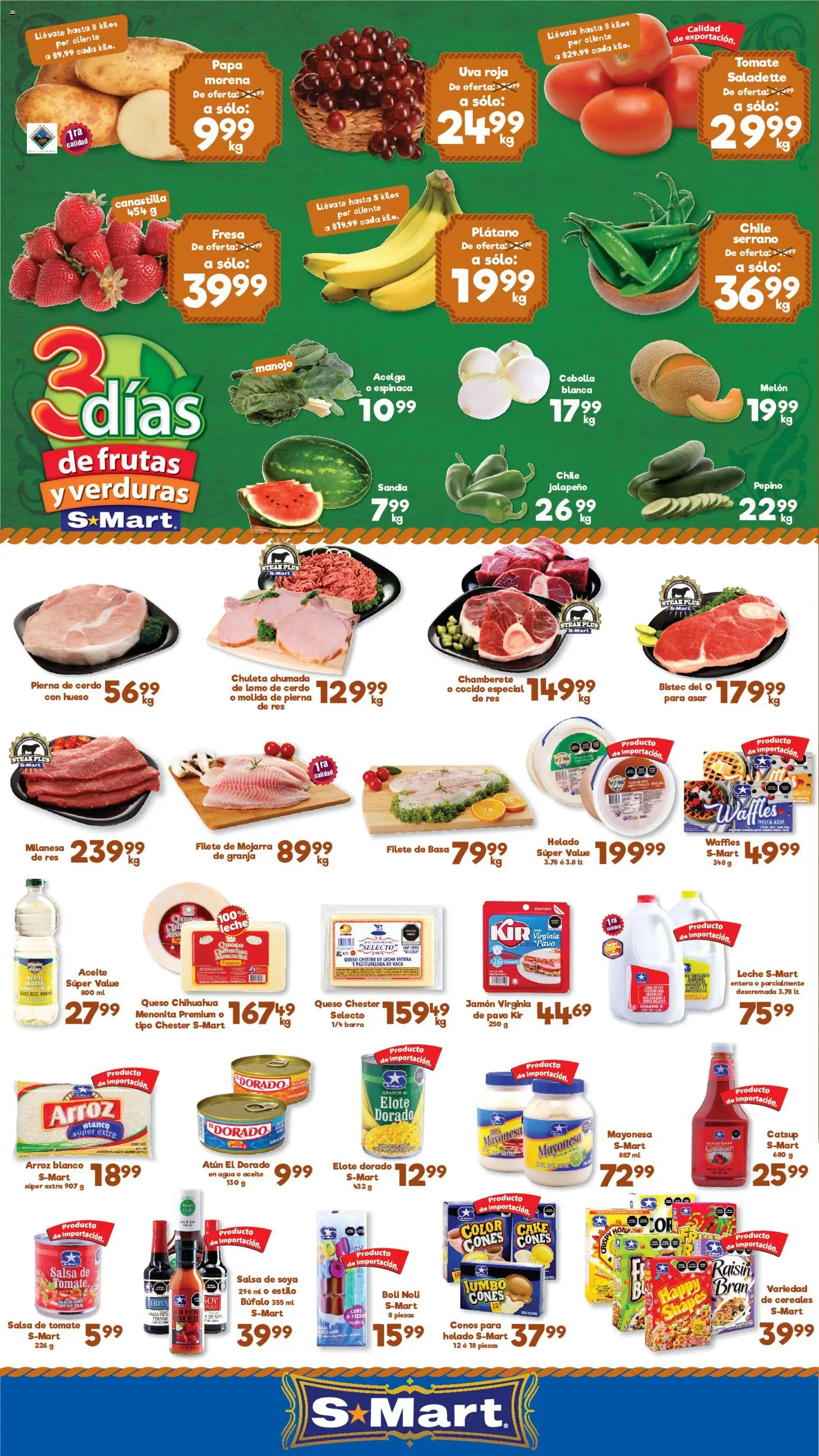 Vista previa las ofertas de la tienda S-Mart - S-Mart folleto Reynosa desde el 02/06/2026 