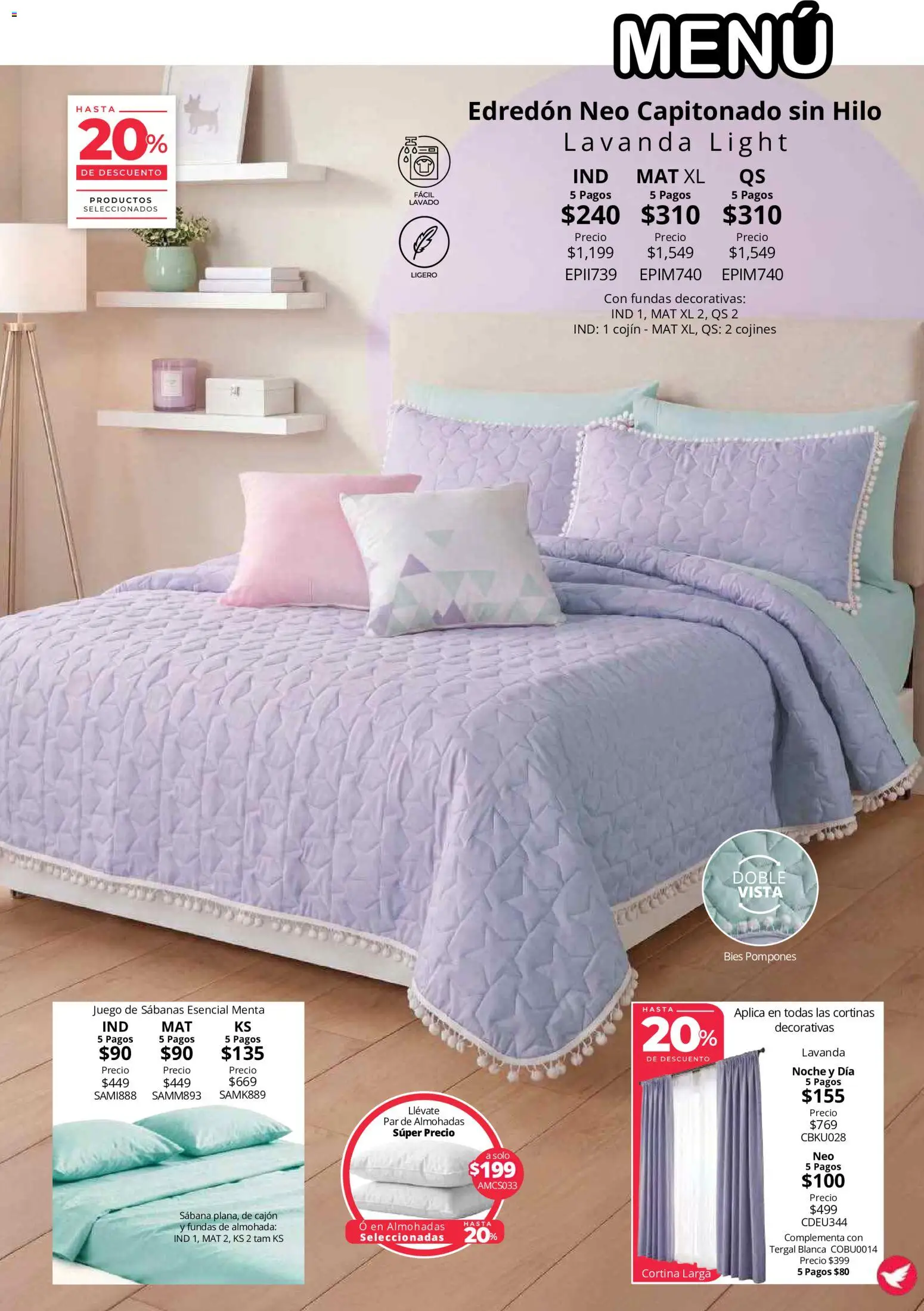 Vista previa las ofertas de la tienda Colchas Concord - Colchas Concord catálogo desde el 01/08/2026 