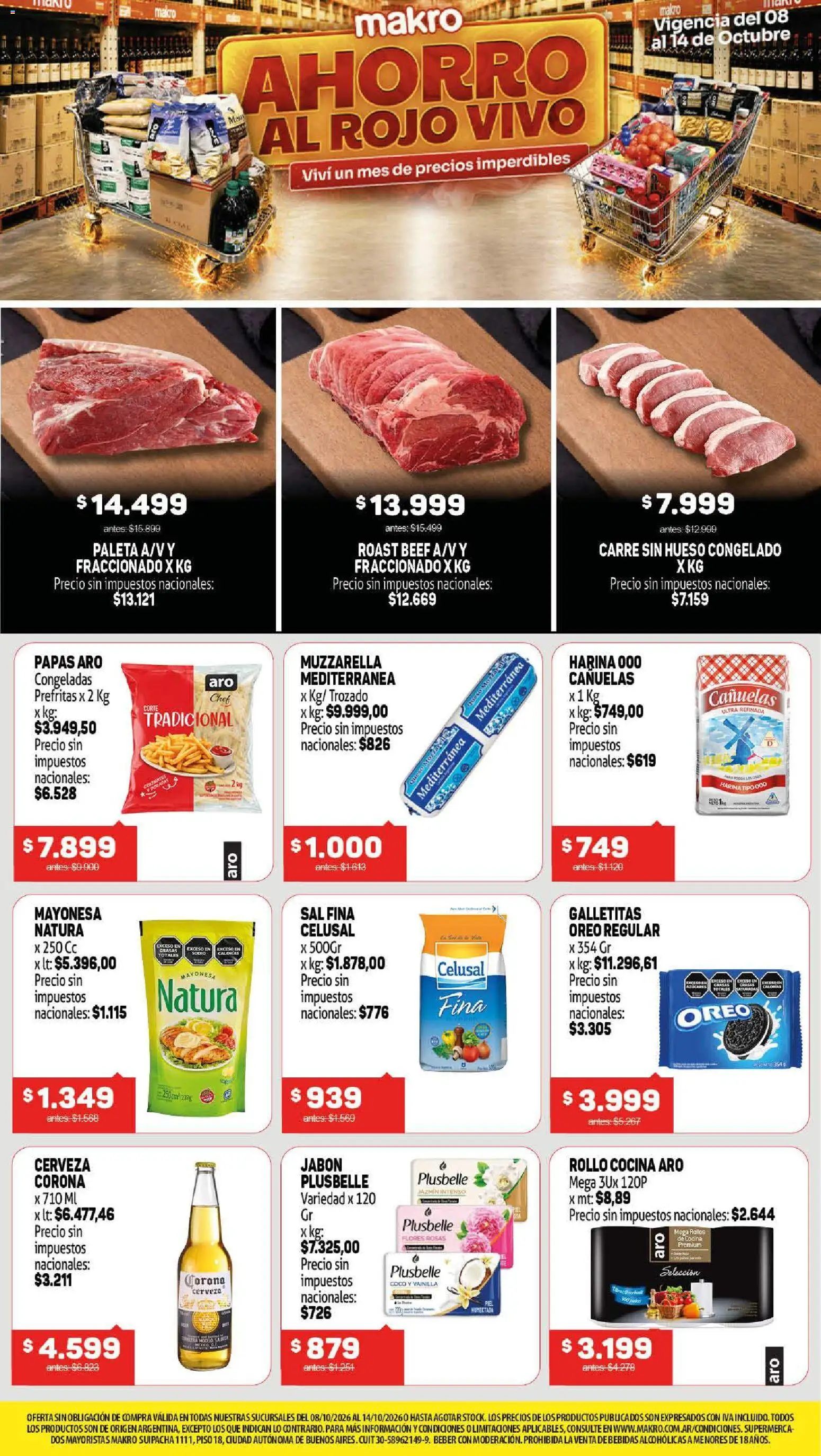 Vista previa del folleto de la tienda Makro válido desde el 08/10/2026 
