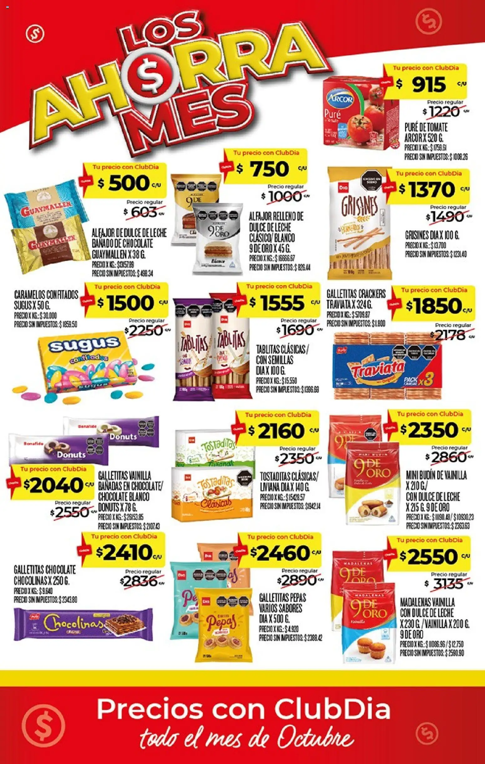 Vista previa del folleto de la tienda Dia válido desde el 01/10/2026 