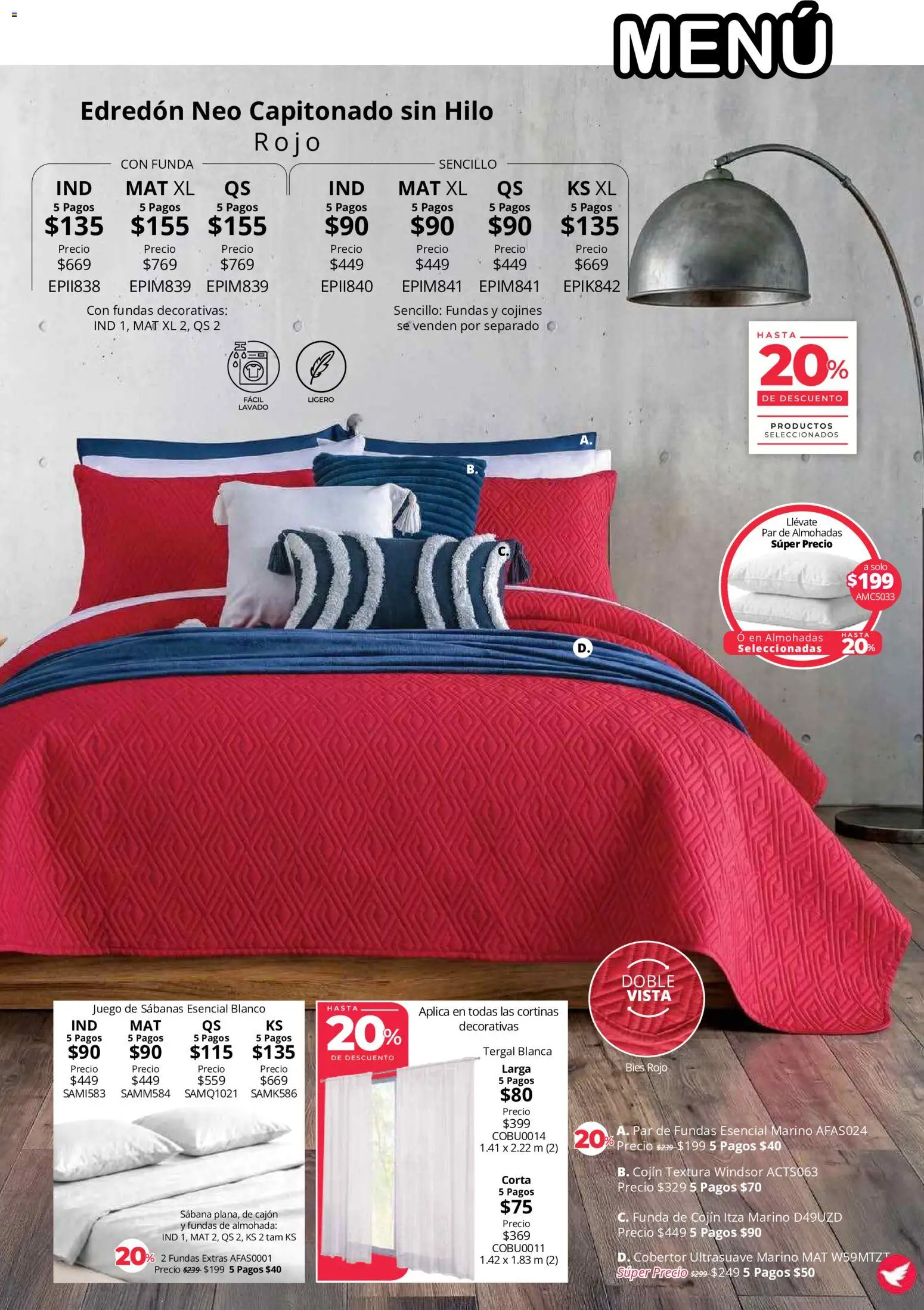 Vista previa las ofertas de la tienda Colchas Concord - Colchas Concord catálogo desde el 01/08/2026 