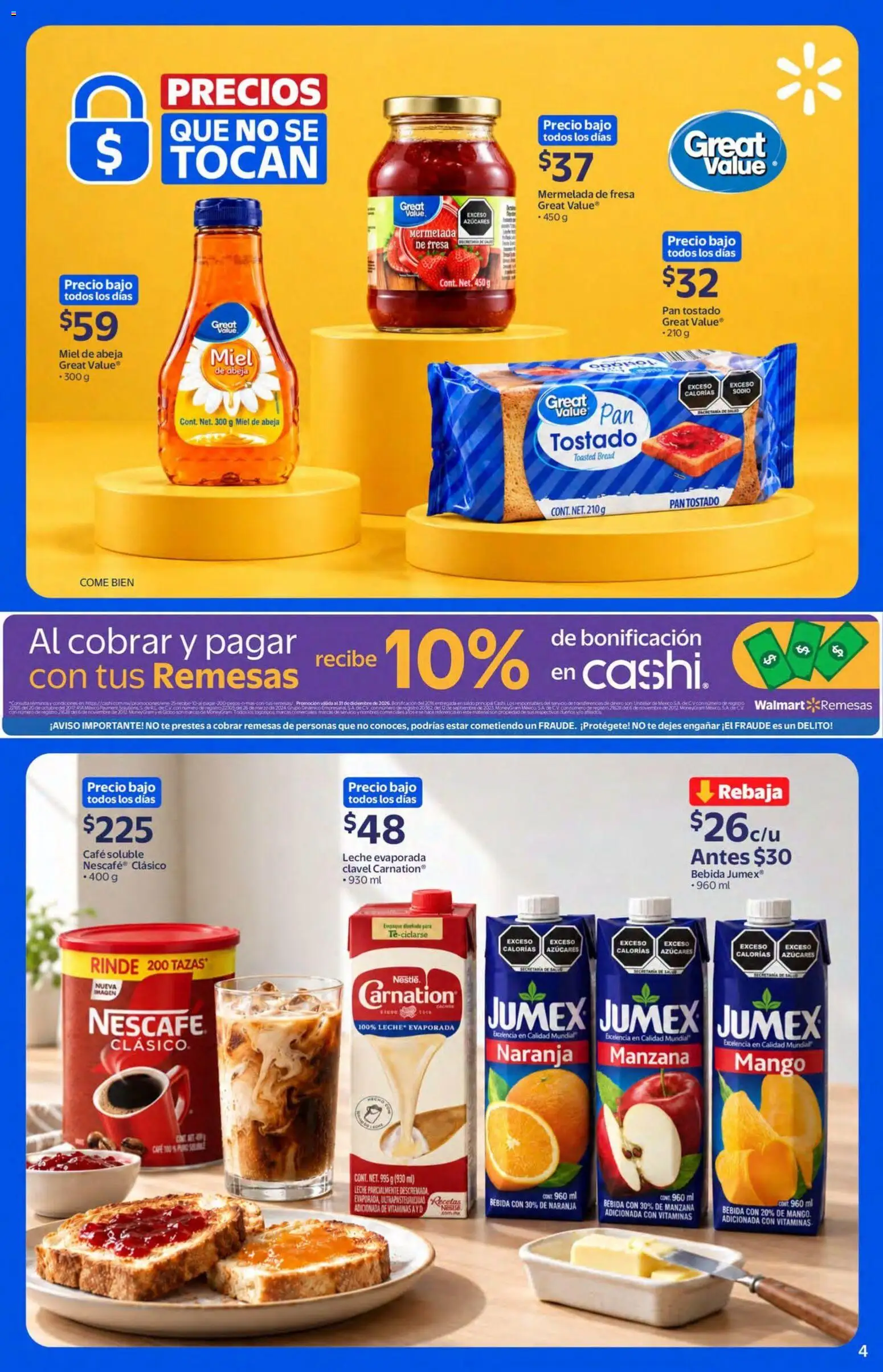 Vista previa las ofertas de la tienda Walmart Express - Walmart Express folleto Precios que no se tocan desde el 21/10/2026 