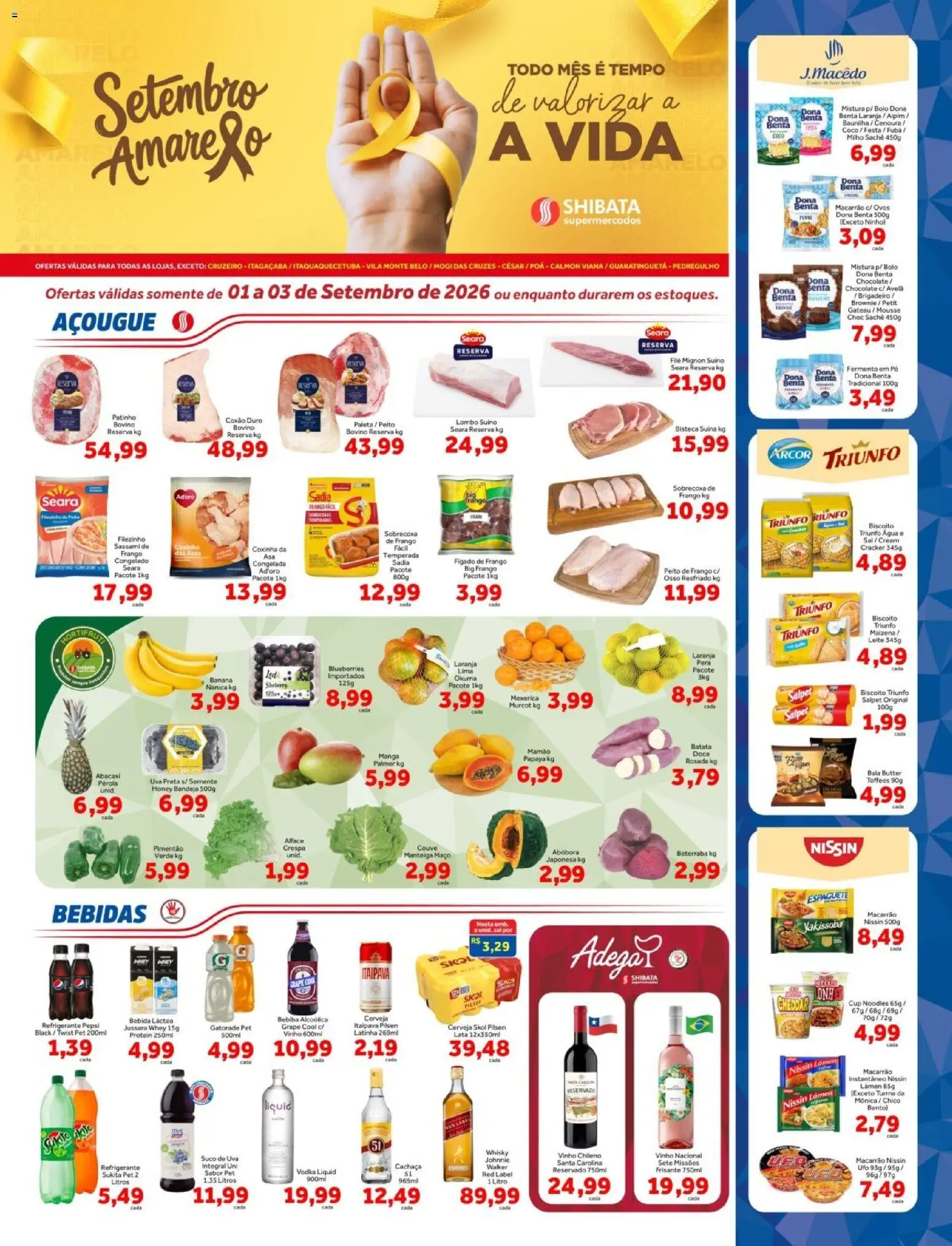 Ofertas Shibata até 03/09/2026. - Página 1