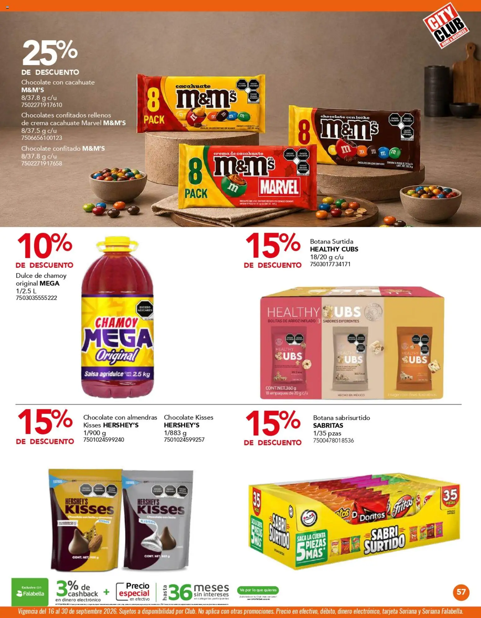Vista previa las ofertas de la tienda City Club - City Club catálogo desde el 01/09/2026 