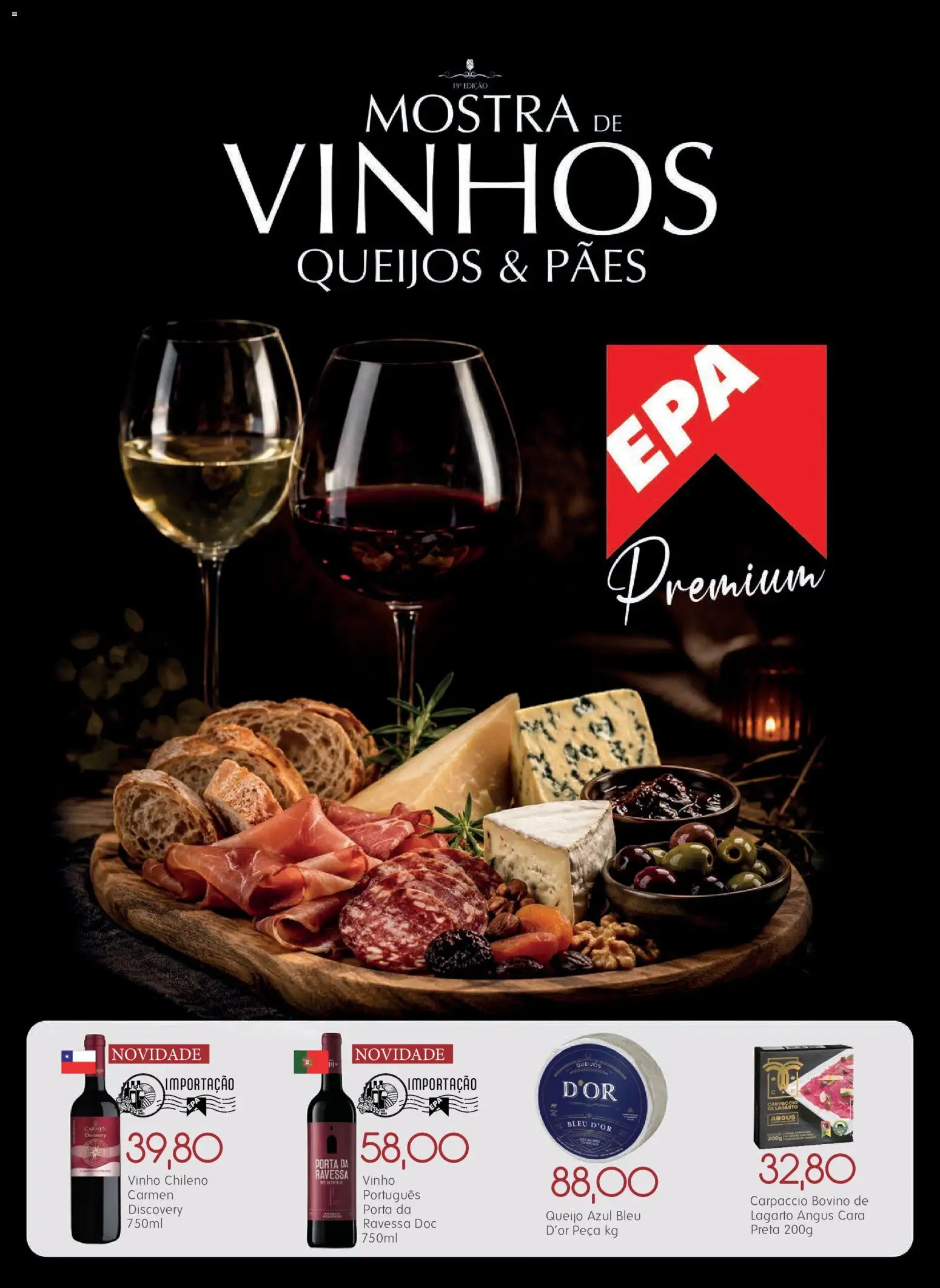 Pré-Visualização do folheto "EPA ofertas Mostra de Vinhos, Queijos & Pães" da loja EPA válido a partir de 10/06/2026