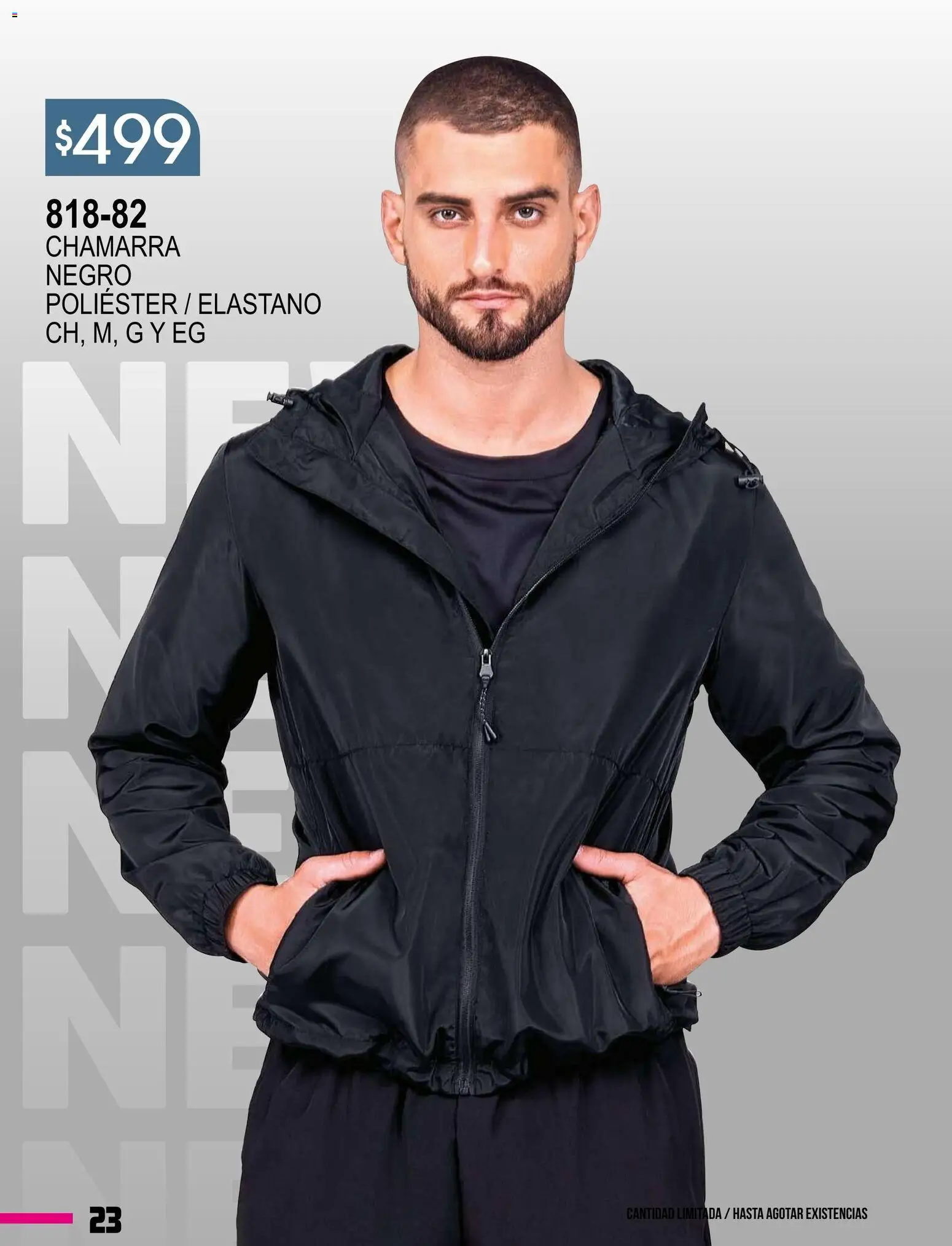 Vista previa las ofertas de la tienda Cklass - Catálogo Especial Supersport Caballero desde el 08/01/2026 - Chamarra