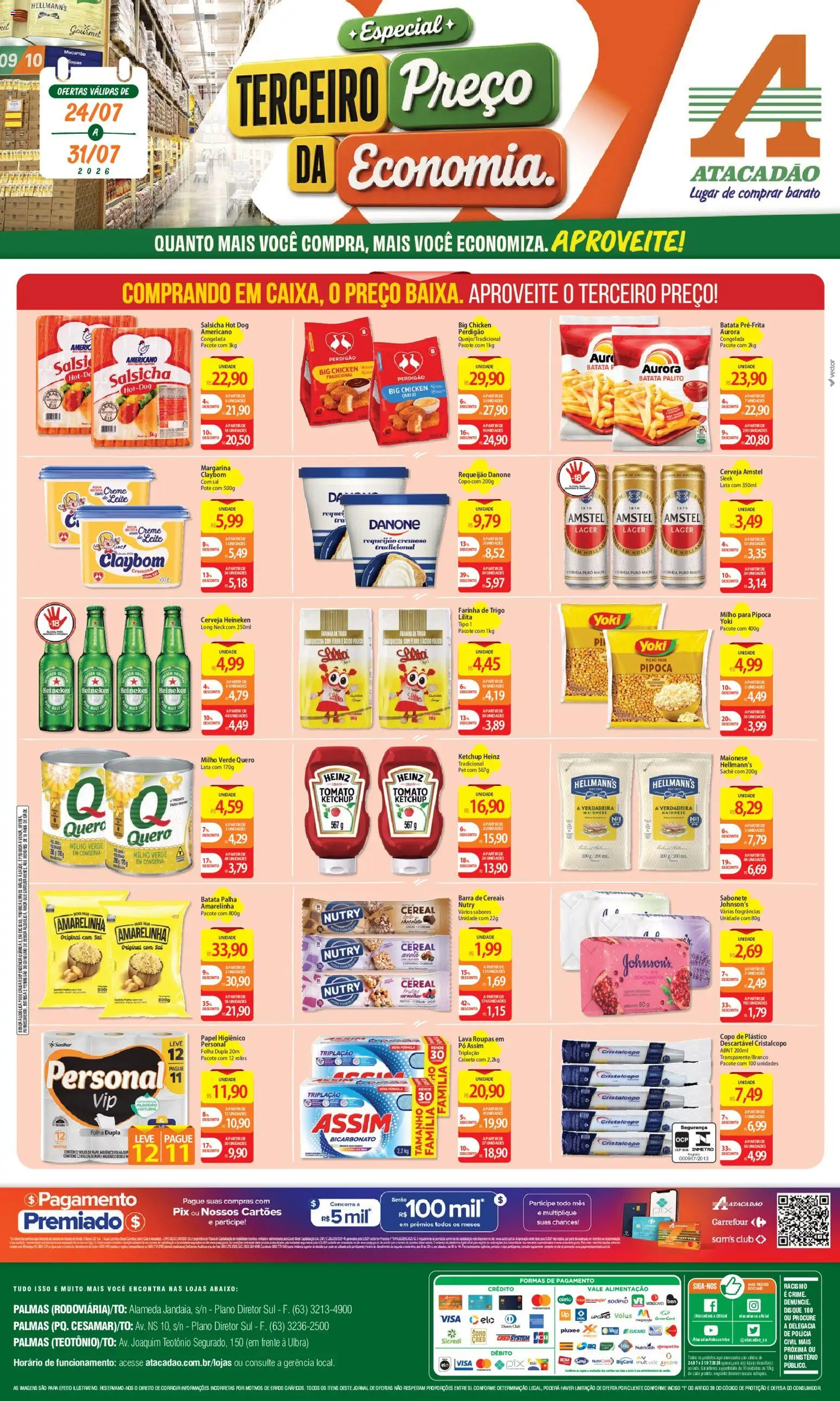 Pré-Visualização do folheto "Atacadão ofertas - TO" da loja Atacadão válido a partir de 24/07/2026