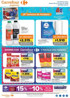 Vista previa del folleto de la tienda Carrefour Express válido desde el 23/10/2026 