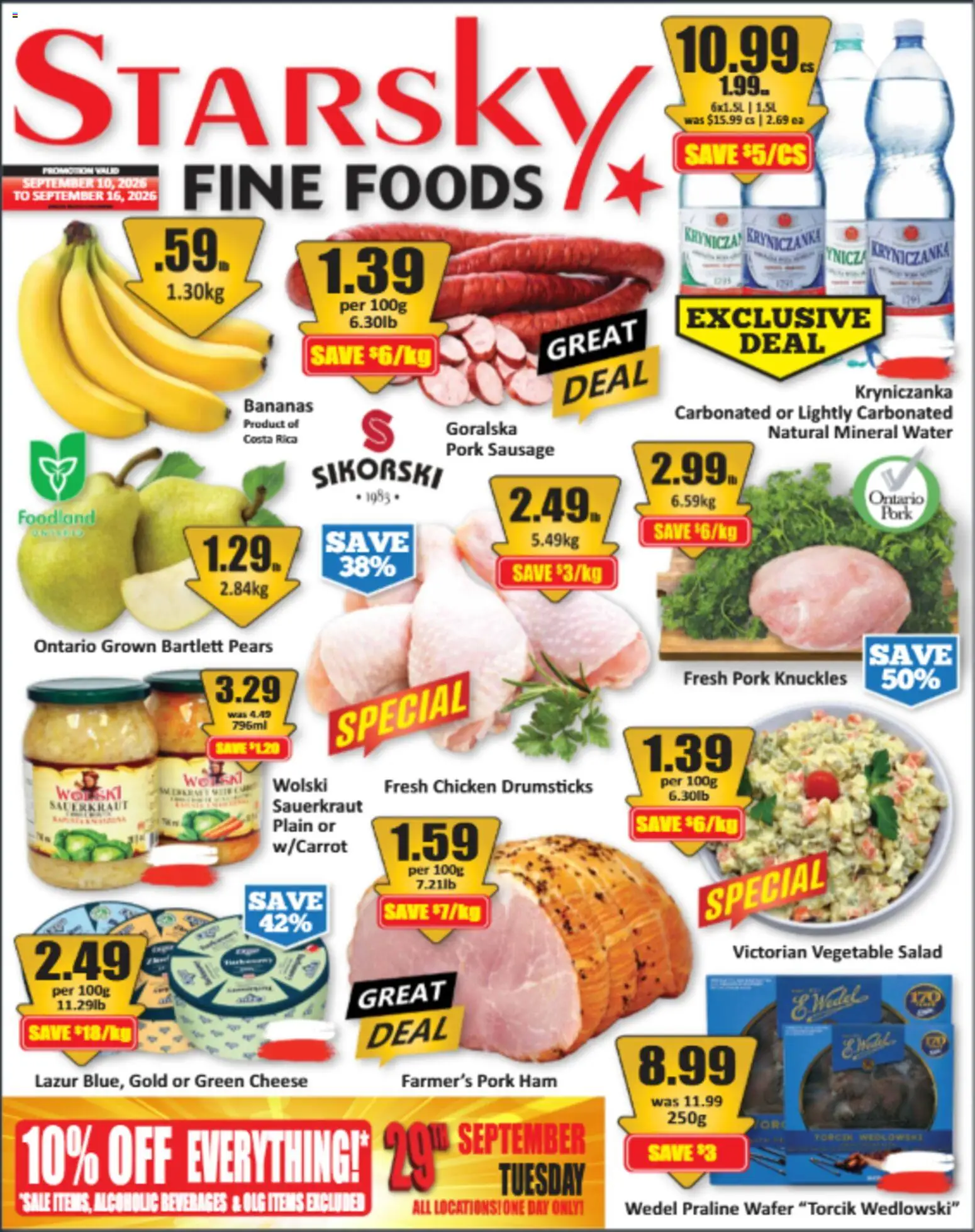 Preview of leaflet Starsky weekly flyer / circulaire from shop Starsky is valid from Sep 10, 2026