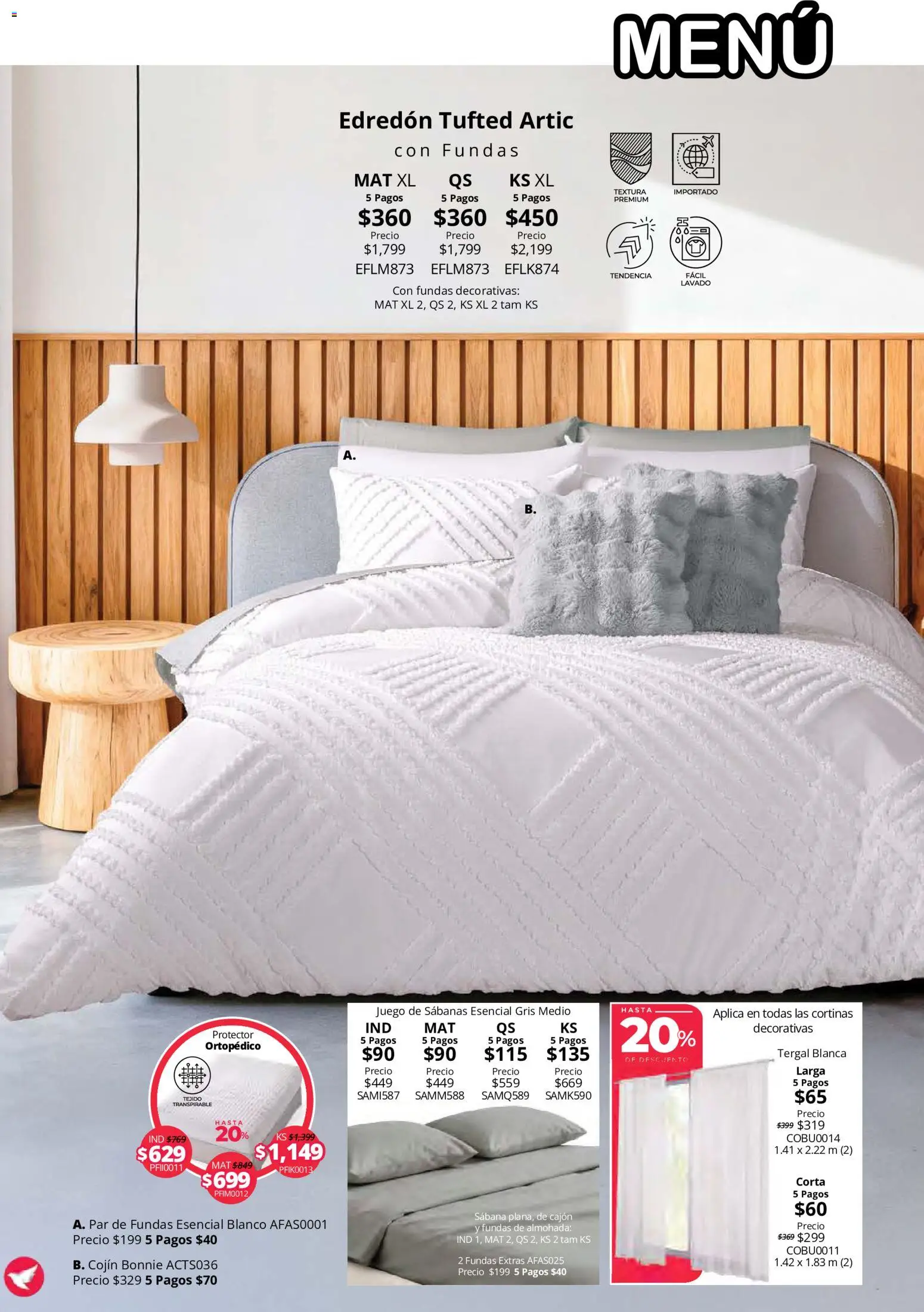 Vista previa las ofertas de la tienda Colchas Concord - Colchas Concord catálogo desde el 15/10/2026 