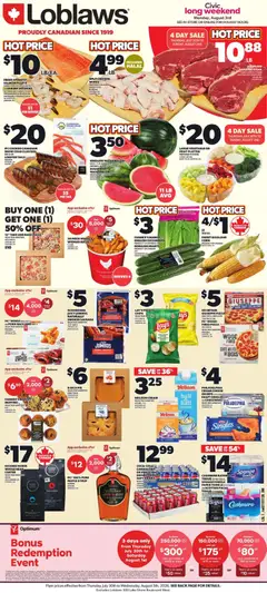 Preview of leaflet Loblaws weekly flyer / circulaire from shop Loblaws is valid from Jul 30, 2026