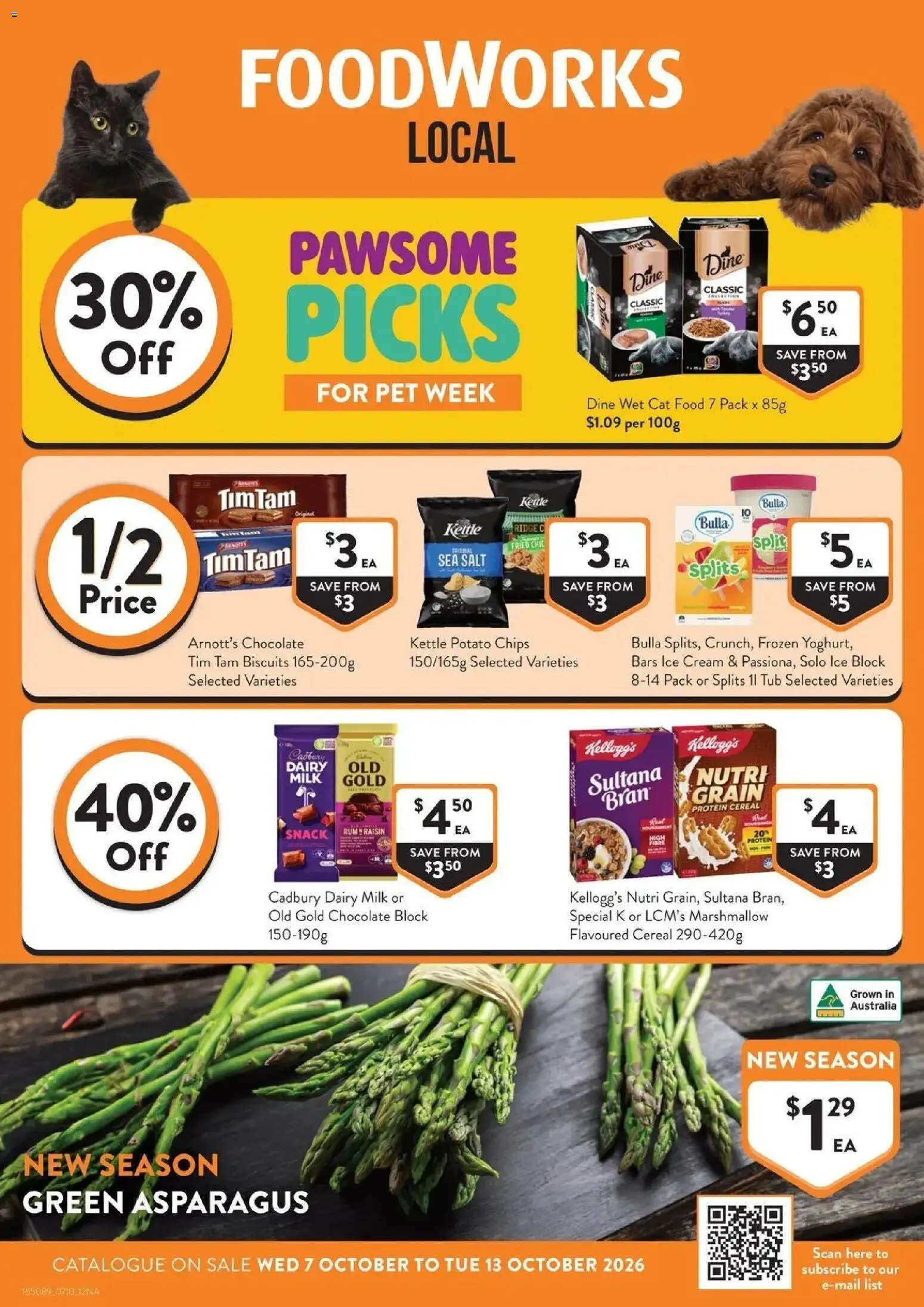 Preview of catalogue Foodworks catalogue Local NSW from shop Foodworks valid 07/10/2026
