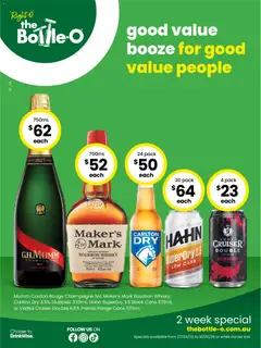 Preview of catalogue The Bottle-O catalogue from shop The Bottle-O valid 27/04/2026