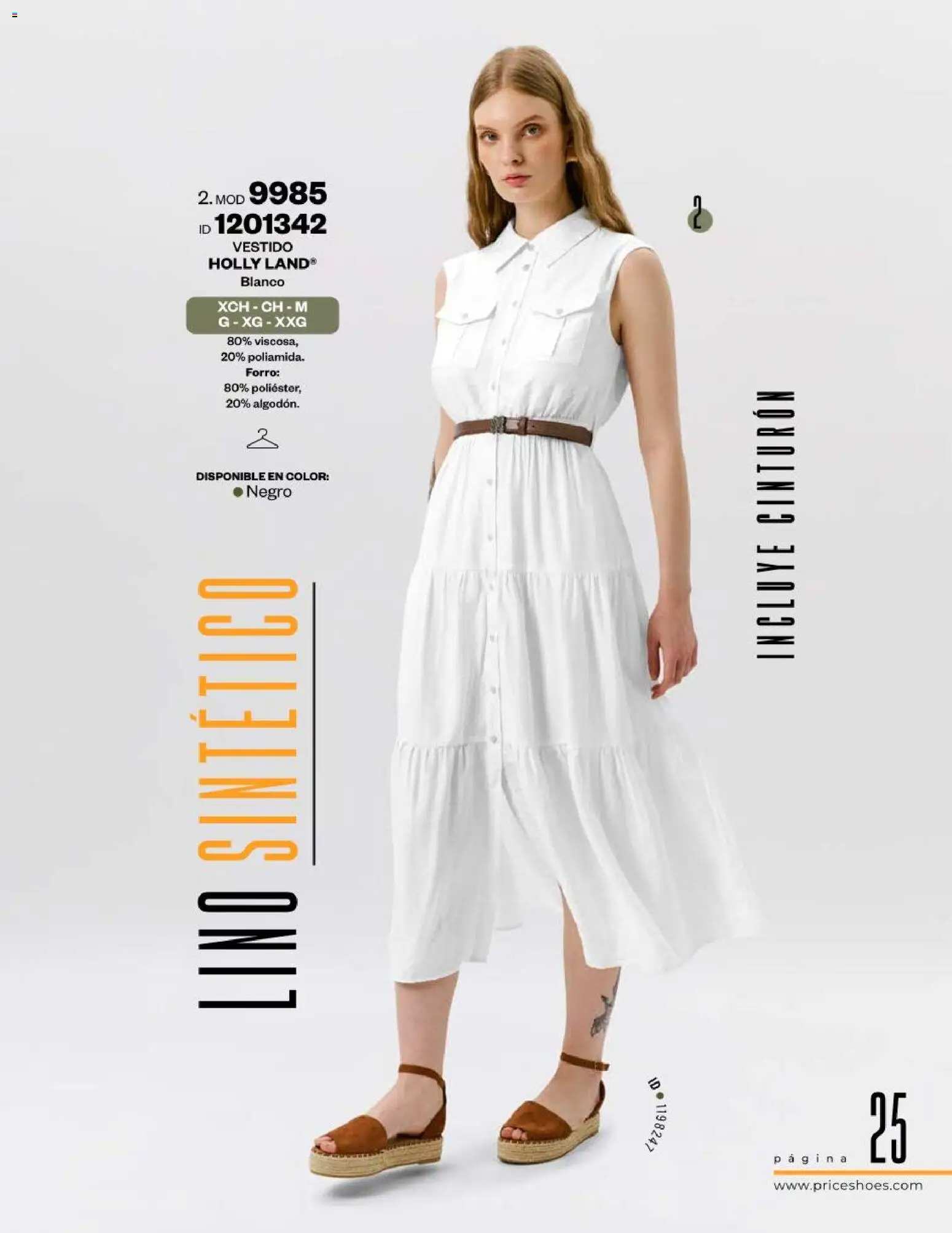 Vista previa las ofertas de la tienda Price Shoes - Catálogo Playa desde el 13/02/2026 - Vestido, Cinturón