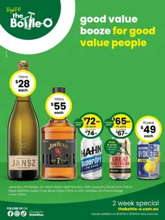 Preview of catalogue The Bottle-O catalogue Charleville from shop The Bottle-O valid 26/10/2026