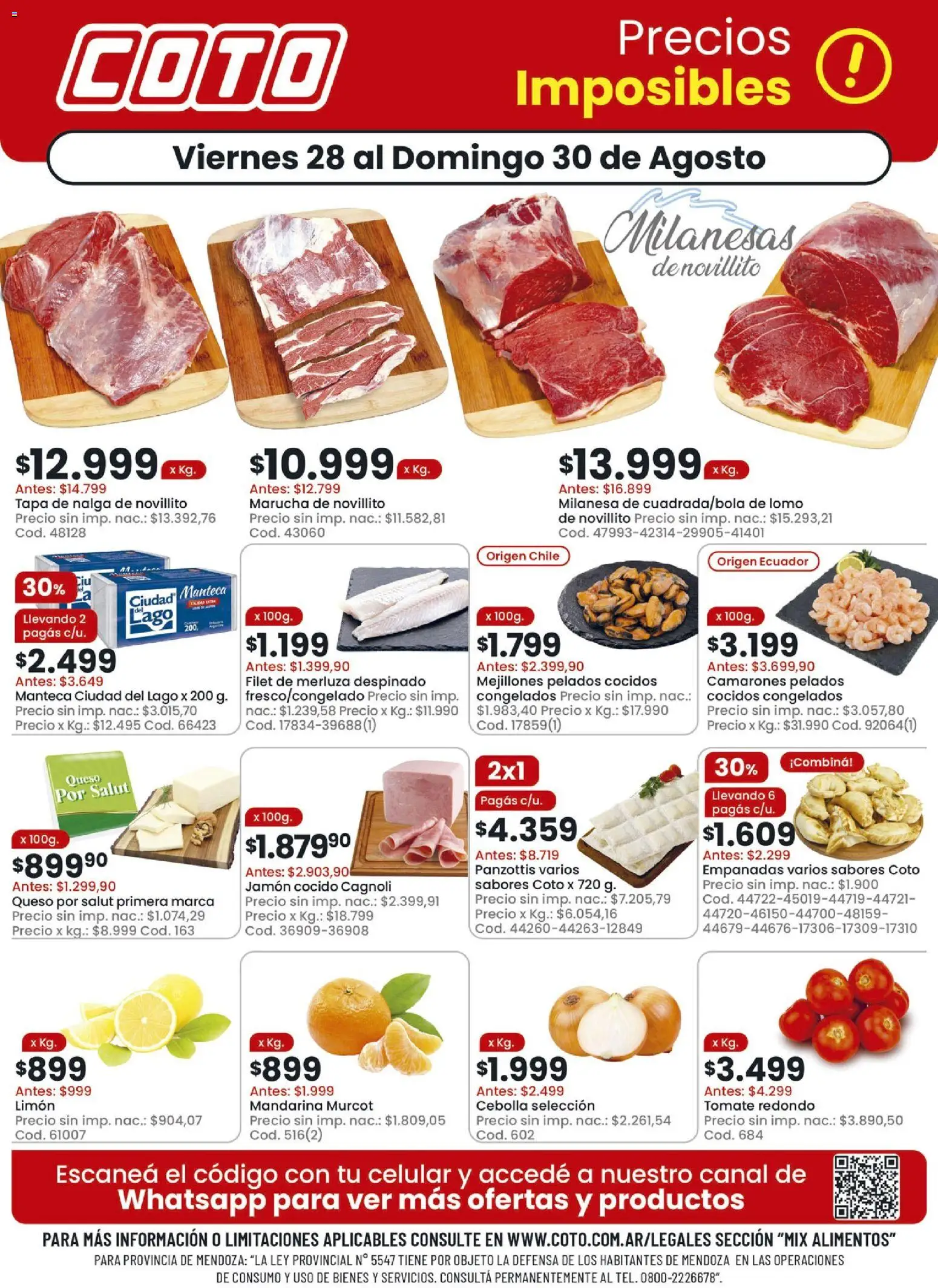 Vista previa del folleto de la tienda Coto válido desde el 28/08/2026 