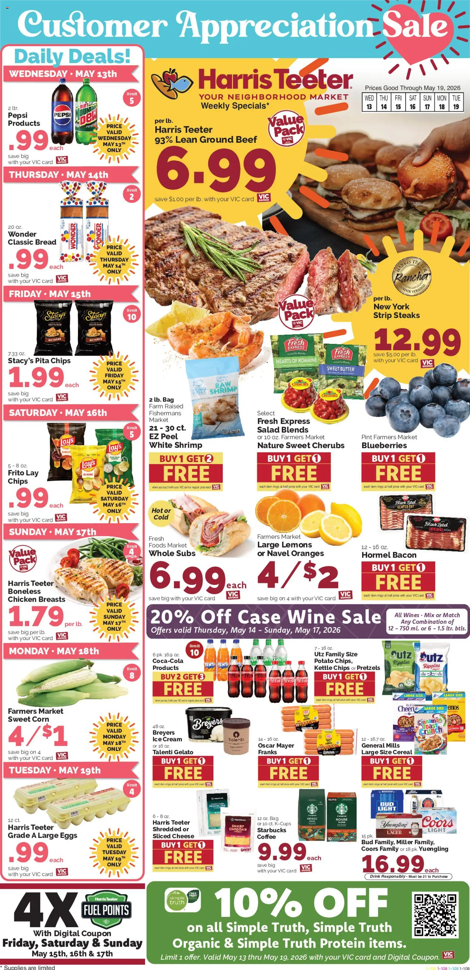Ad Preview of Harris Teeter Harris Teeter Weekly Ad from 05/13/2026