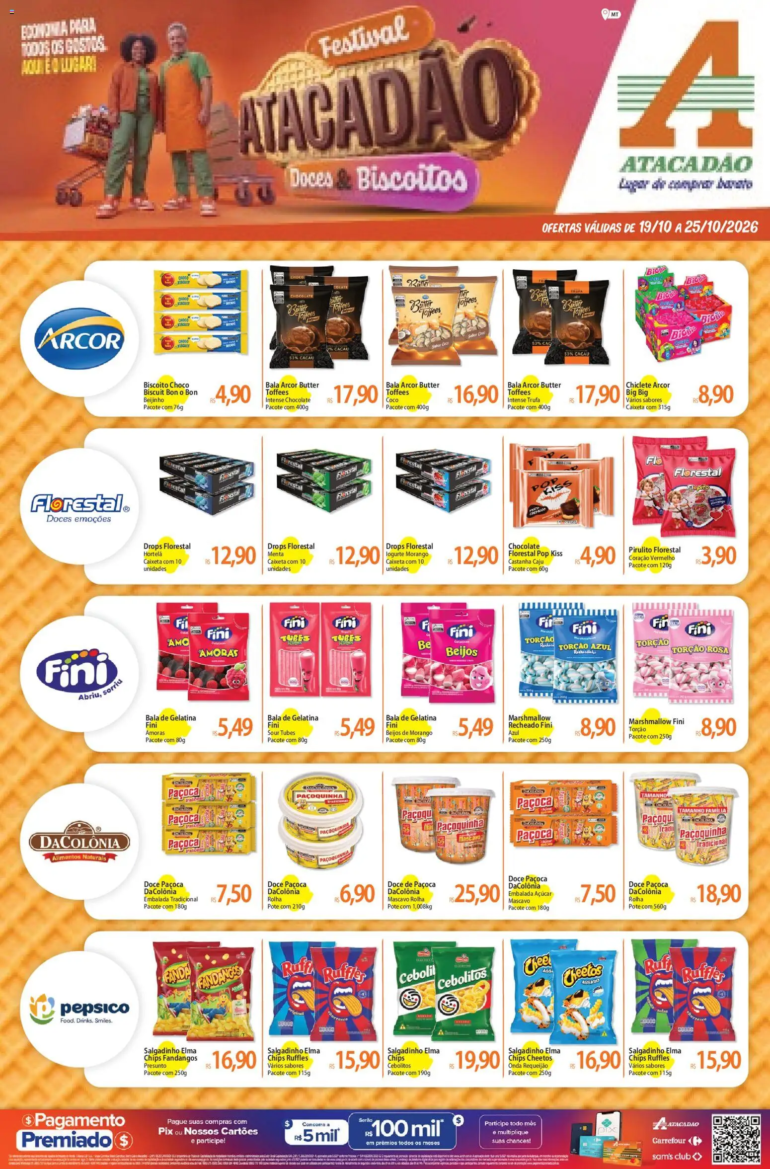 Pré-Visualização do folheto "Atacadão ofertas - MT" da loja Atacadão válido a partir de 19/10/2026