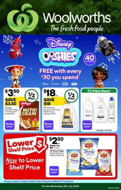 Preview of catalogue Woolworths catalogue from shop Woolworths valid 15/07/2026