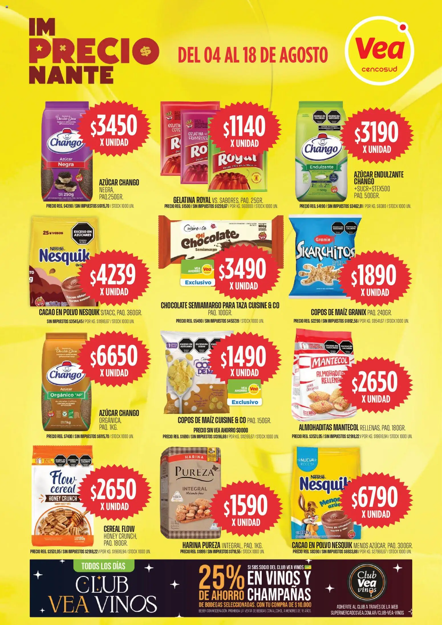 Vista previa del folleto de la tienda Vea válido desde el 04/08/2026 