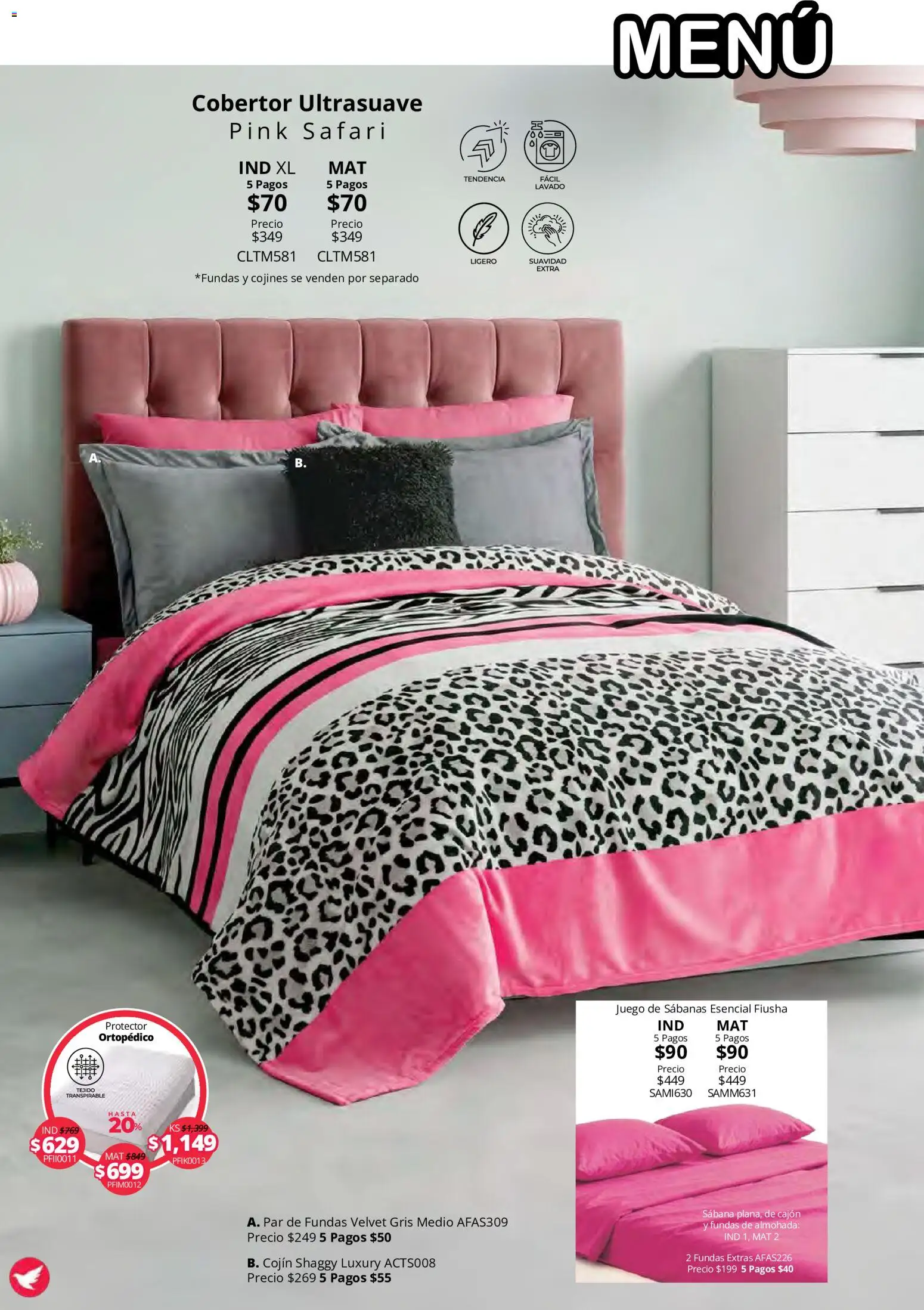 Vista previa las ofertas de la tienda Colchas Concord - Colchas Concord catálogo Colección Cobertor Calor de Hogar desde el 15/10/2026 