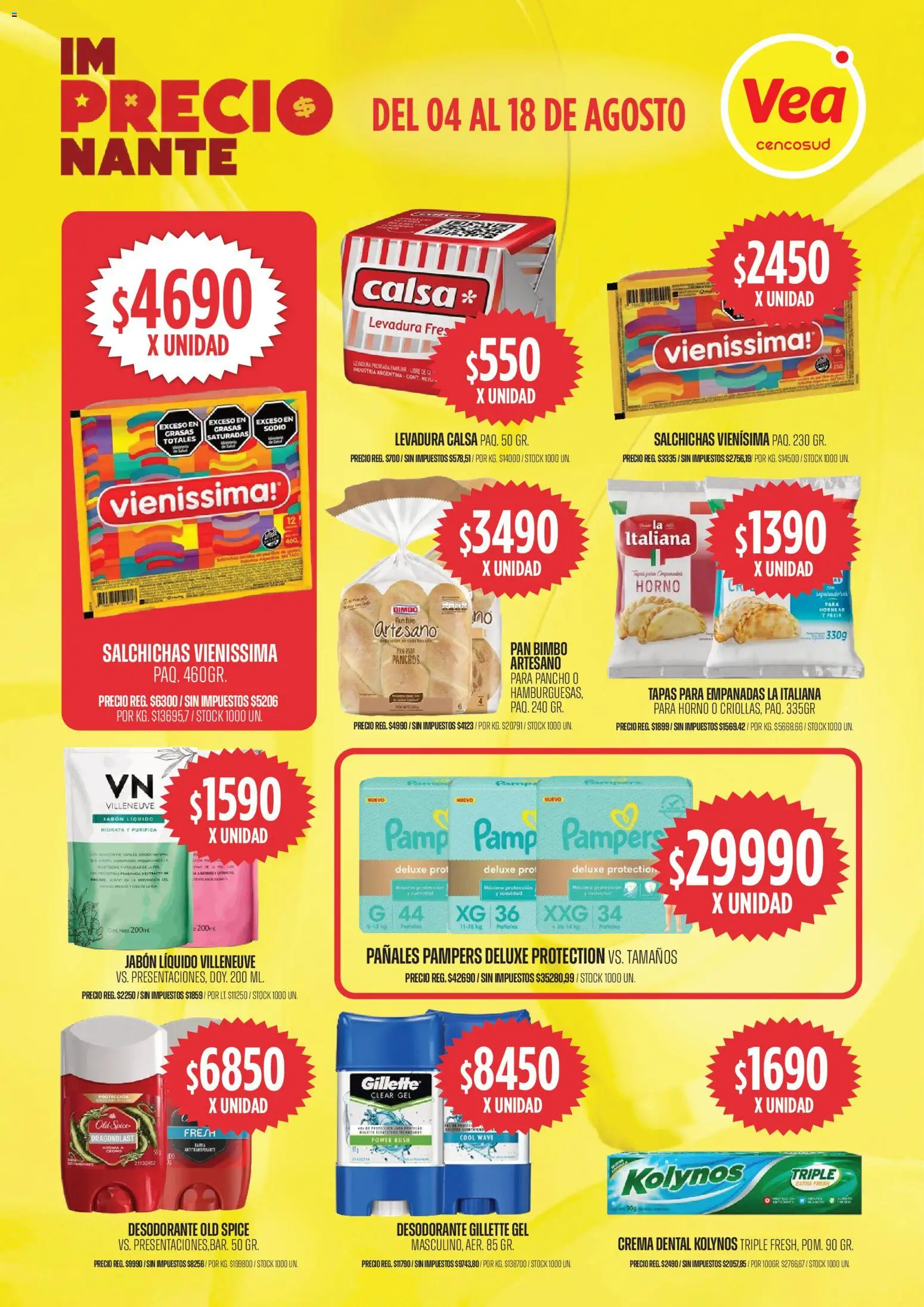 Vista previa del folleto de la tienda Vea válido desde el 04/08/2026 