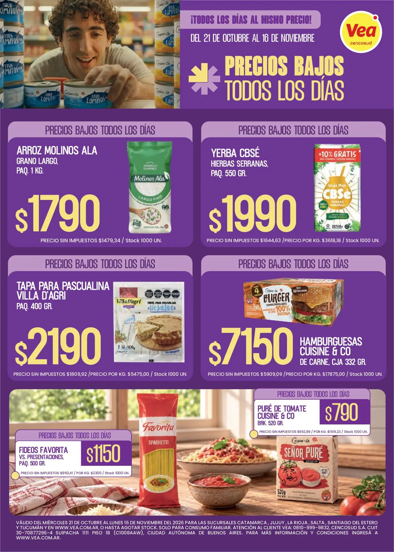 Vista previa del folleto de la tienda Vea válido desde el 21/10/2026 